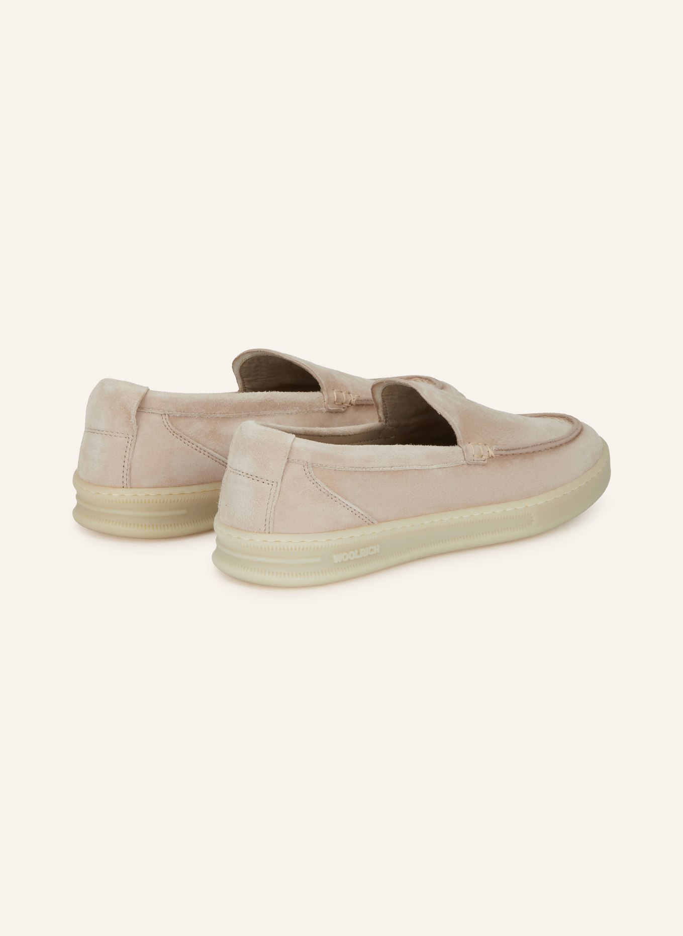 WOOLRICH Slipper: HELLBRAUN