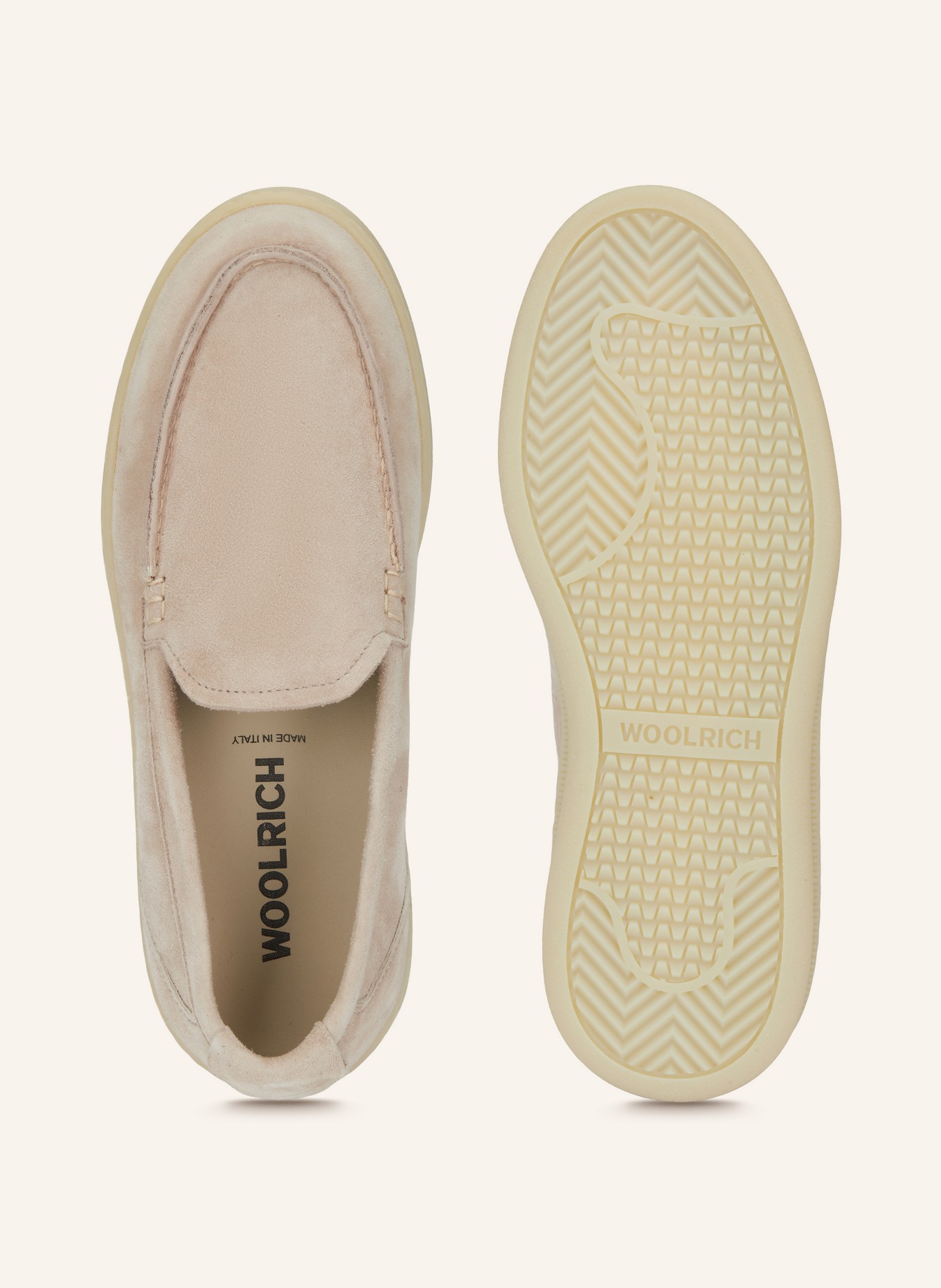 WOOLRICH Slipper: HELLBRAUN