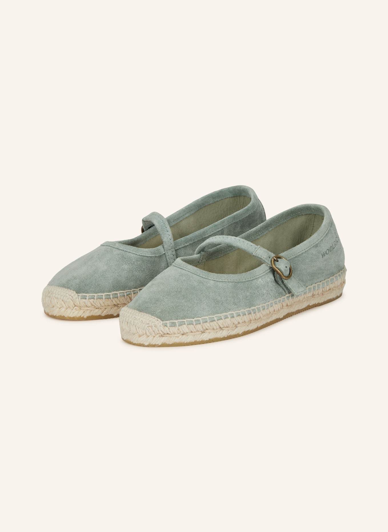 WOOLRICH Espadrilles CAMOSCIO: MINT