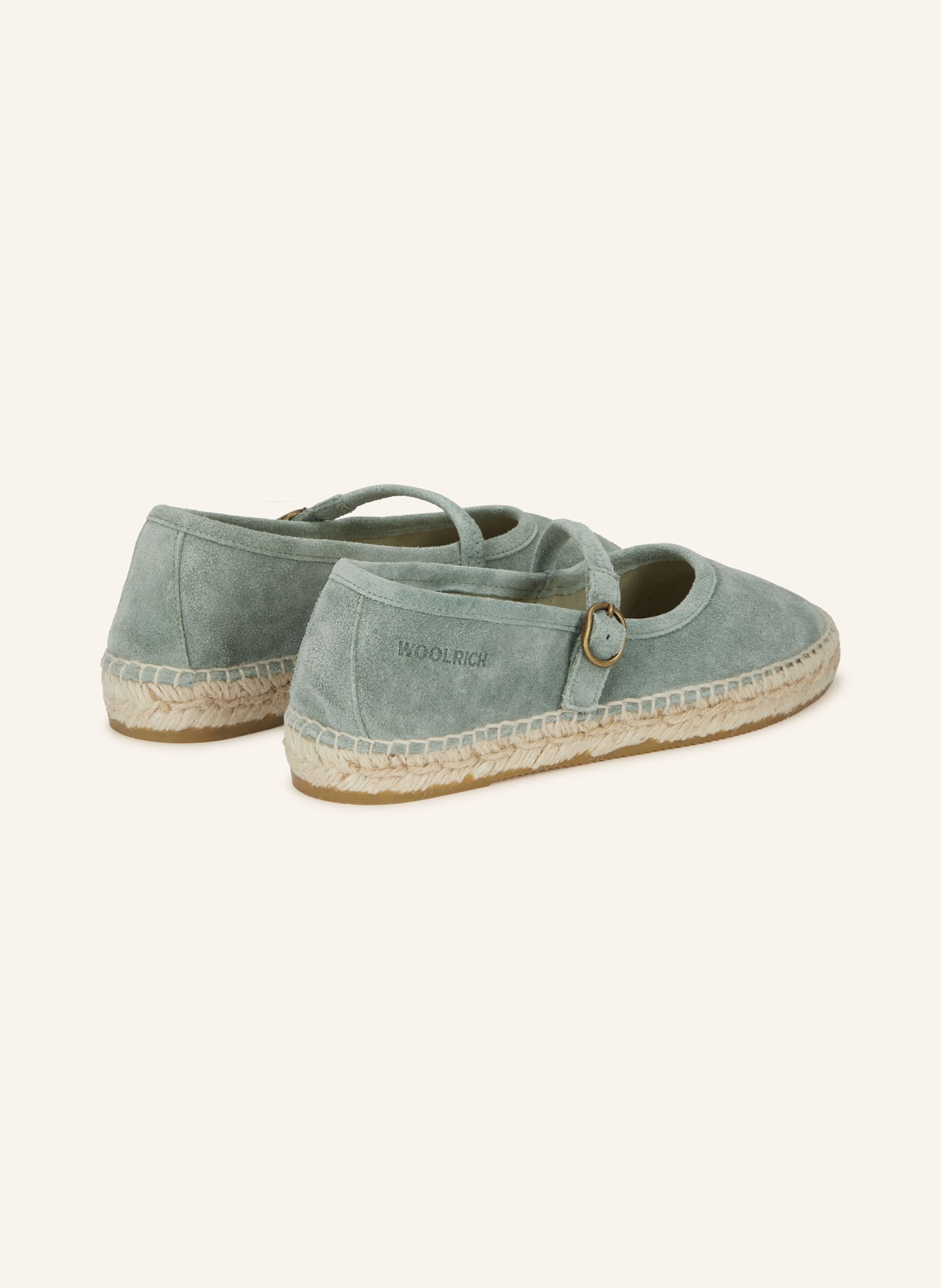 WOOLRICH Espadrilles CAMOSCIO: MINT