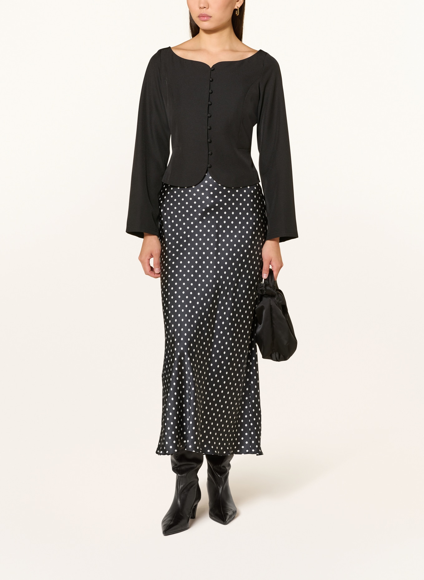 NEO NOIR Bluse SALSA: SCHWARZ