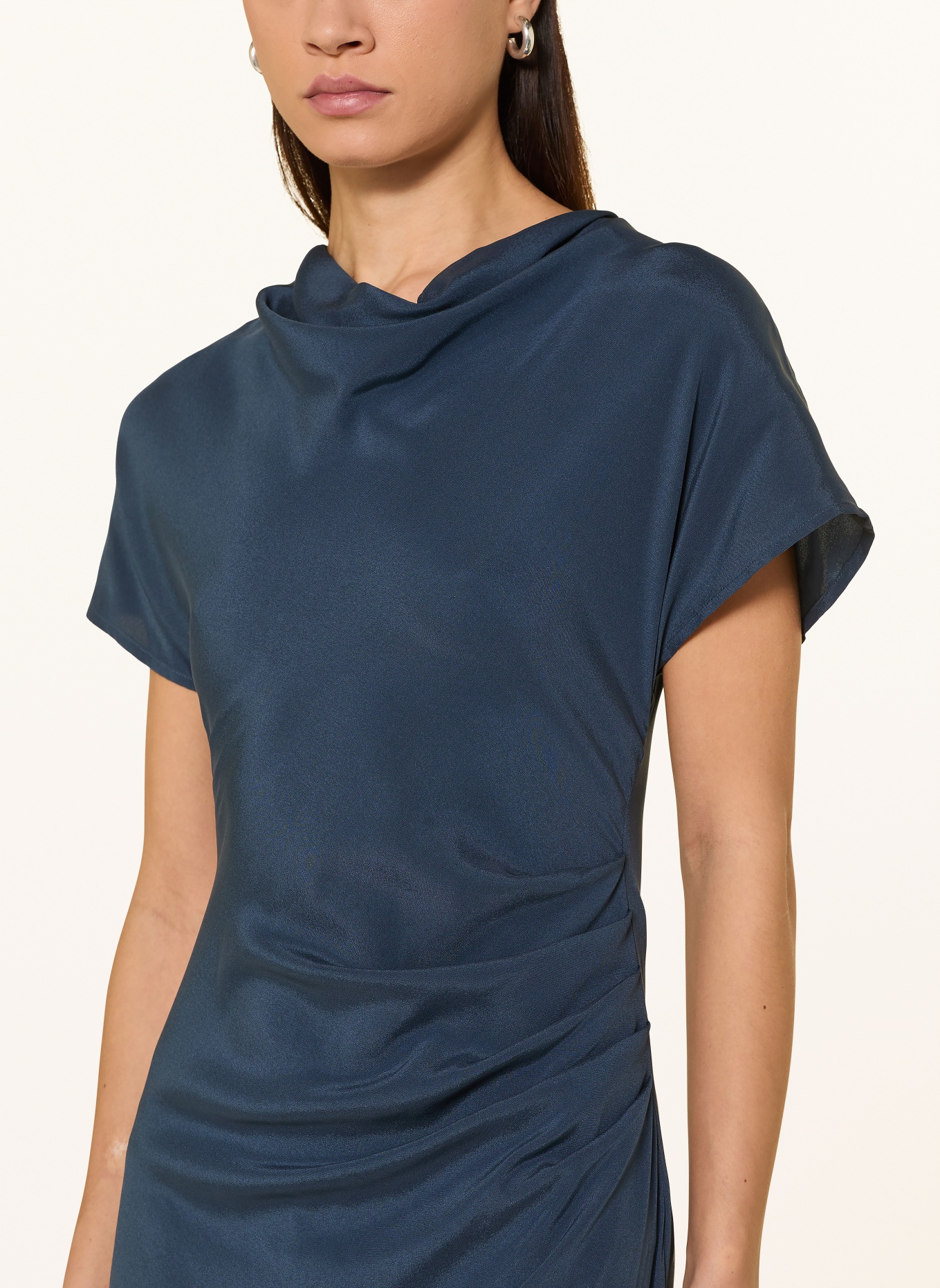 dea kudibal Seidenkleid JACINTADEA: DUNKELBLAU