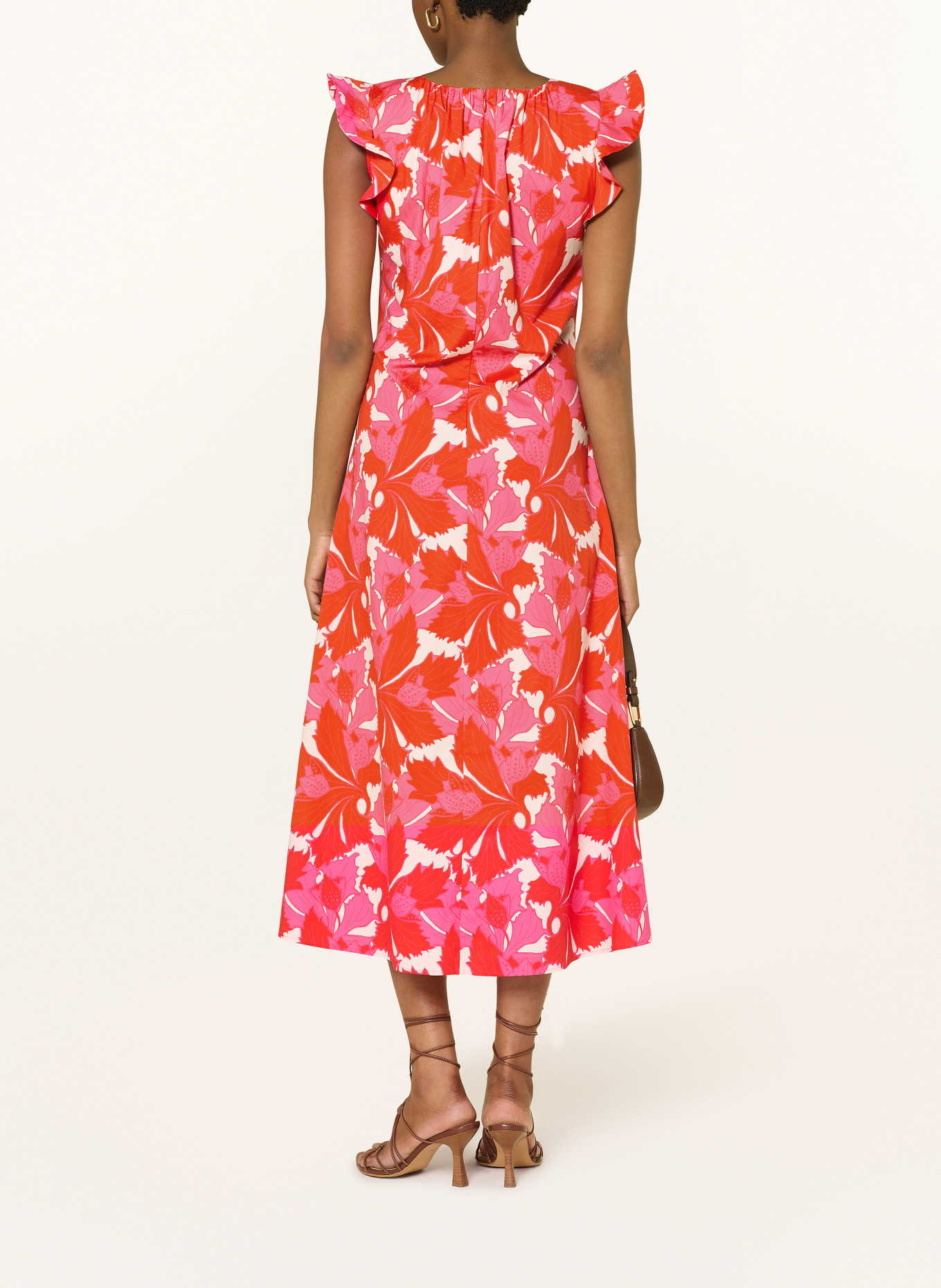 dea kudibal OFELIADEA dress: PINK / RED / WHITE