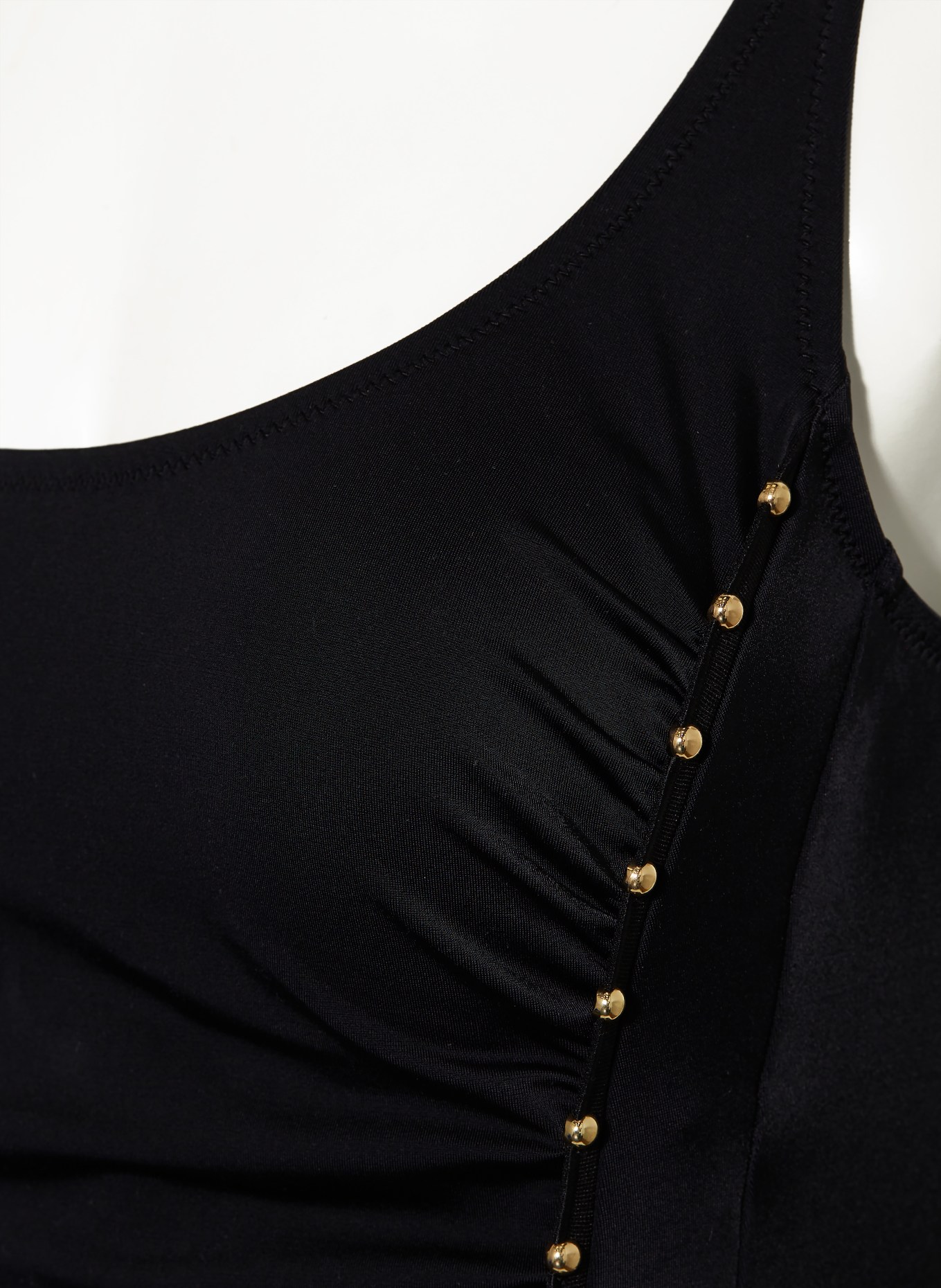 Charmline Shape-Badeanzug DESERT LINES: SCHWARZ