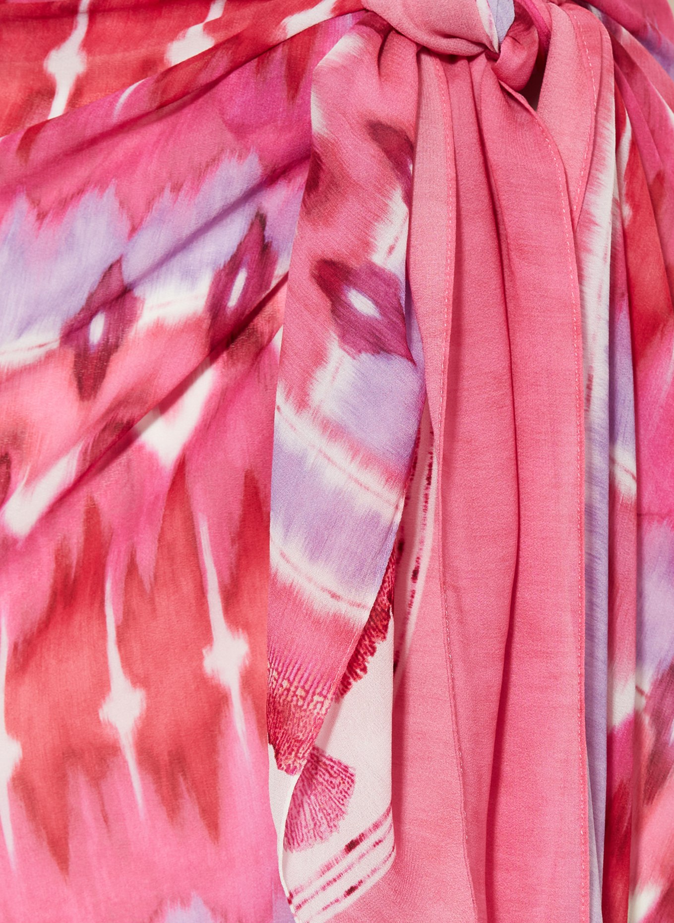 Charmline Pareo IKAT ENERGY: RŮŽOVÁ / SVĚTLE FIALOVÁ / BÍLÁ