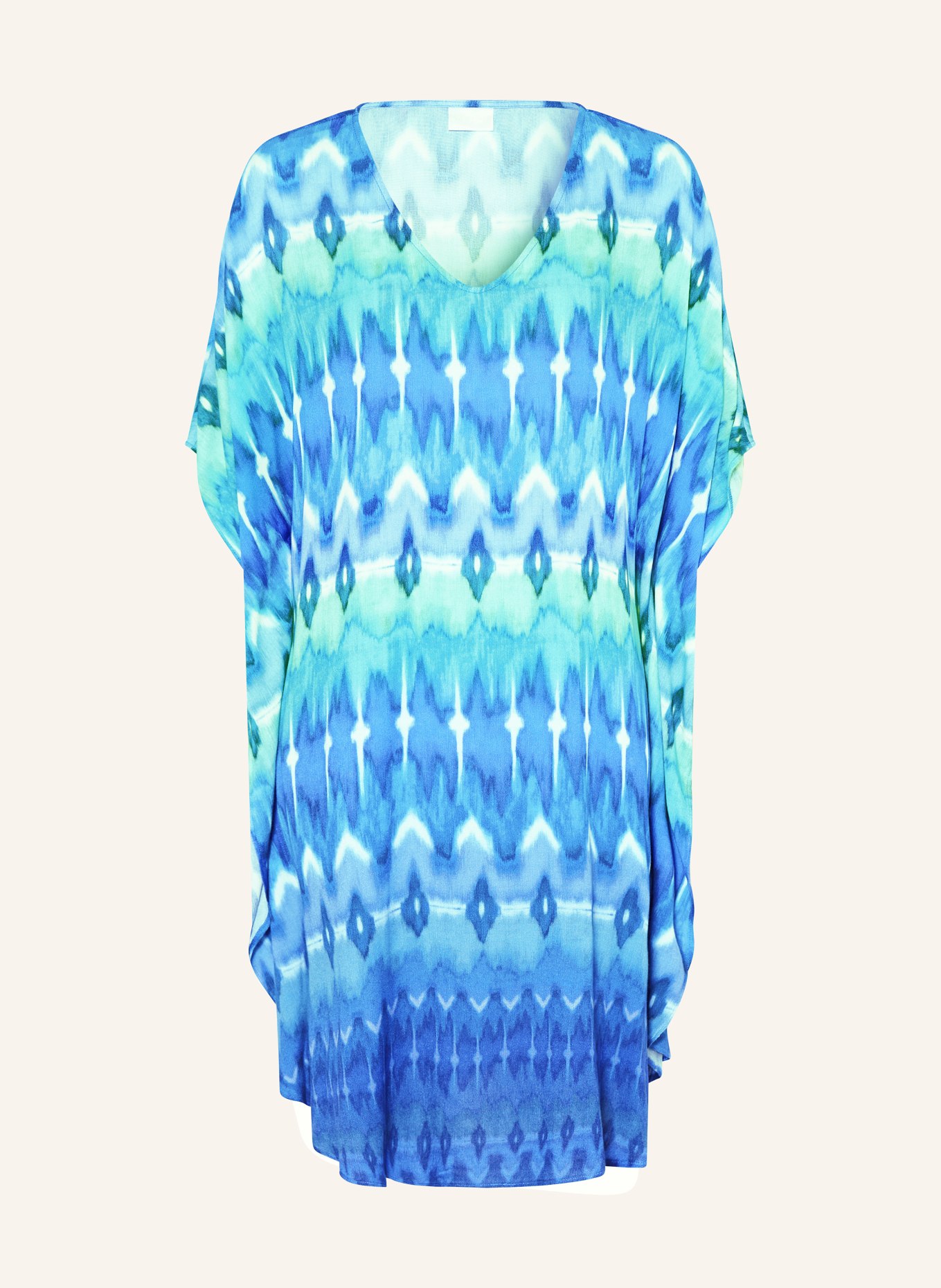 Charmline Strandkleid IKAT ENERGY: BLAU / HELLBLAU