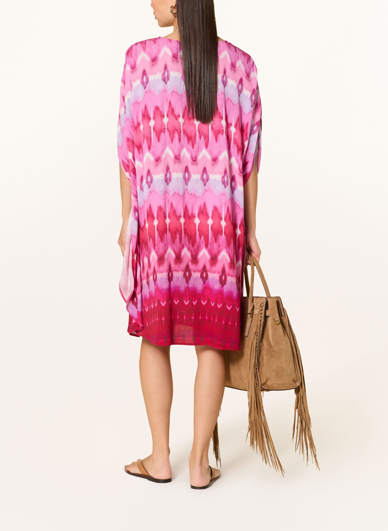 Charmline Strandkleid IKAT ENERGY: PINK / HELLLILA