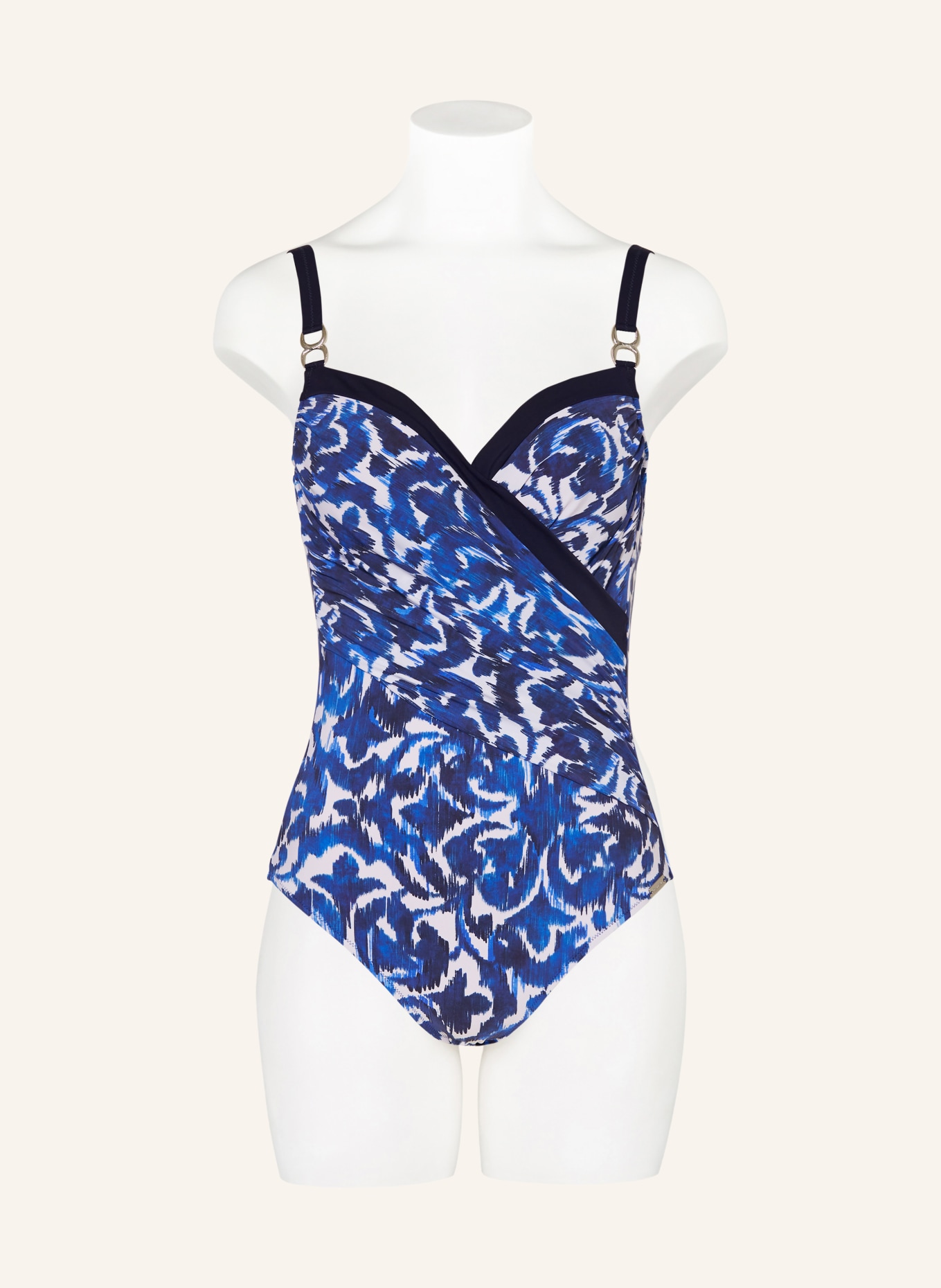 Charmline Plavky s kosticemi AEGEAN SPIRIT se tvarovacím efektem: TMAVĚ MODRÁ / MODRÁ / BÍLÁ