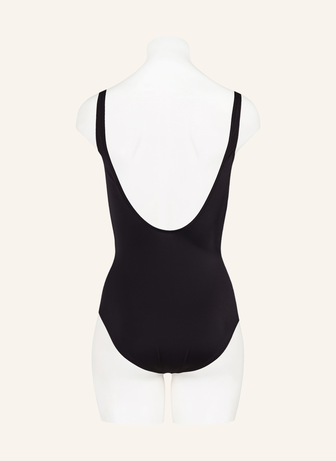 Charmline Shape-Badeanzug GRAPHIC FRAME: SCHWARZ / WEISS