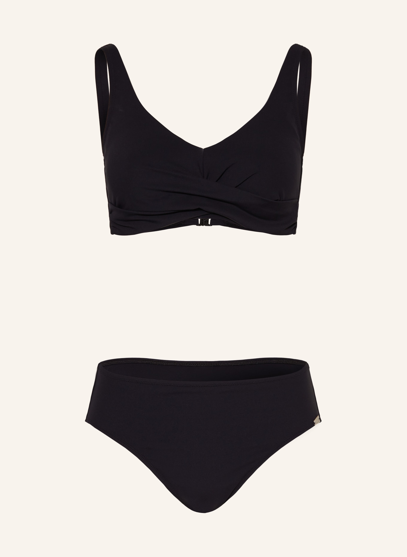 Charmline Bralette bikini WELLNESS ESSENTIALS: BLACK