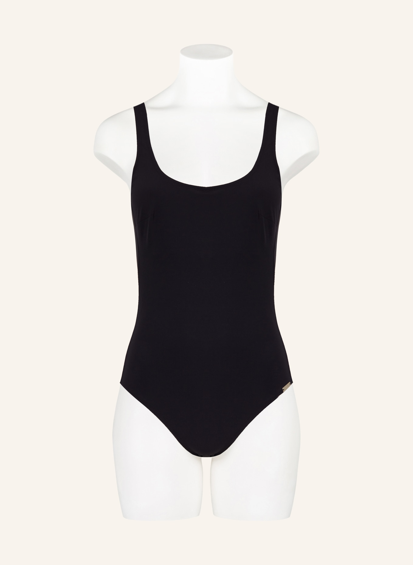 Charmline Shape-Badeanzug WELLNESS ESSENTIALS: SCHWARZ