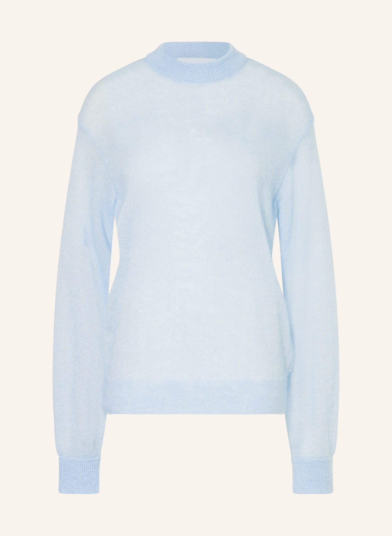 ARMEDANGELS Pullover mit Mohair: HELLBLAU