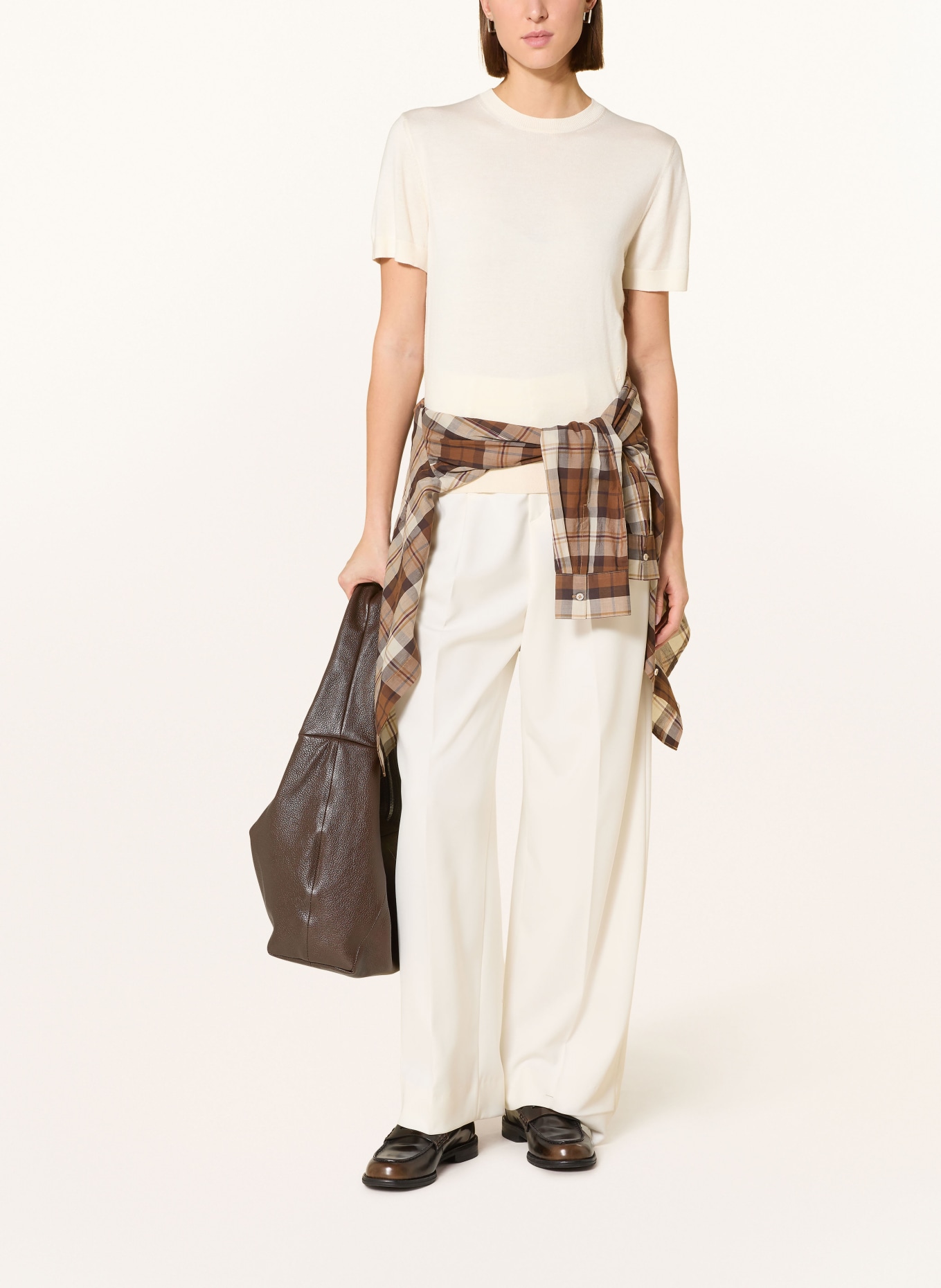 ARMEDANGELS Strickshirt: CREME