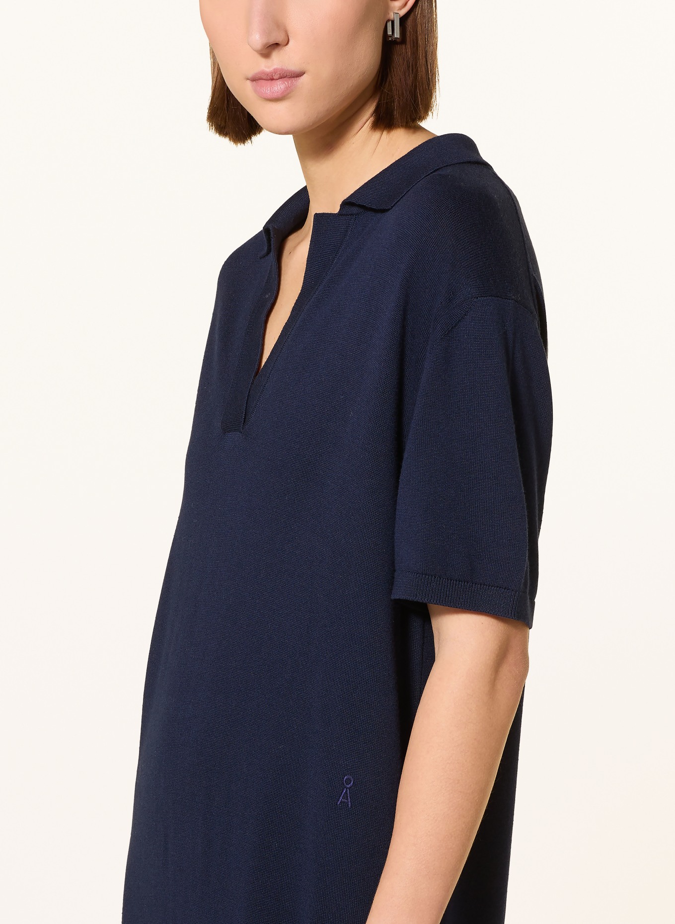 ARMEDANGELS sukienka z dzianiny: GRANATOWY