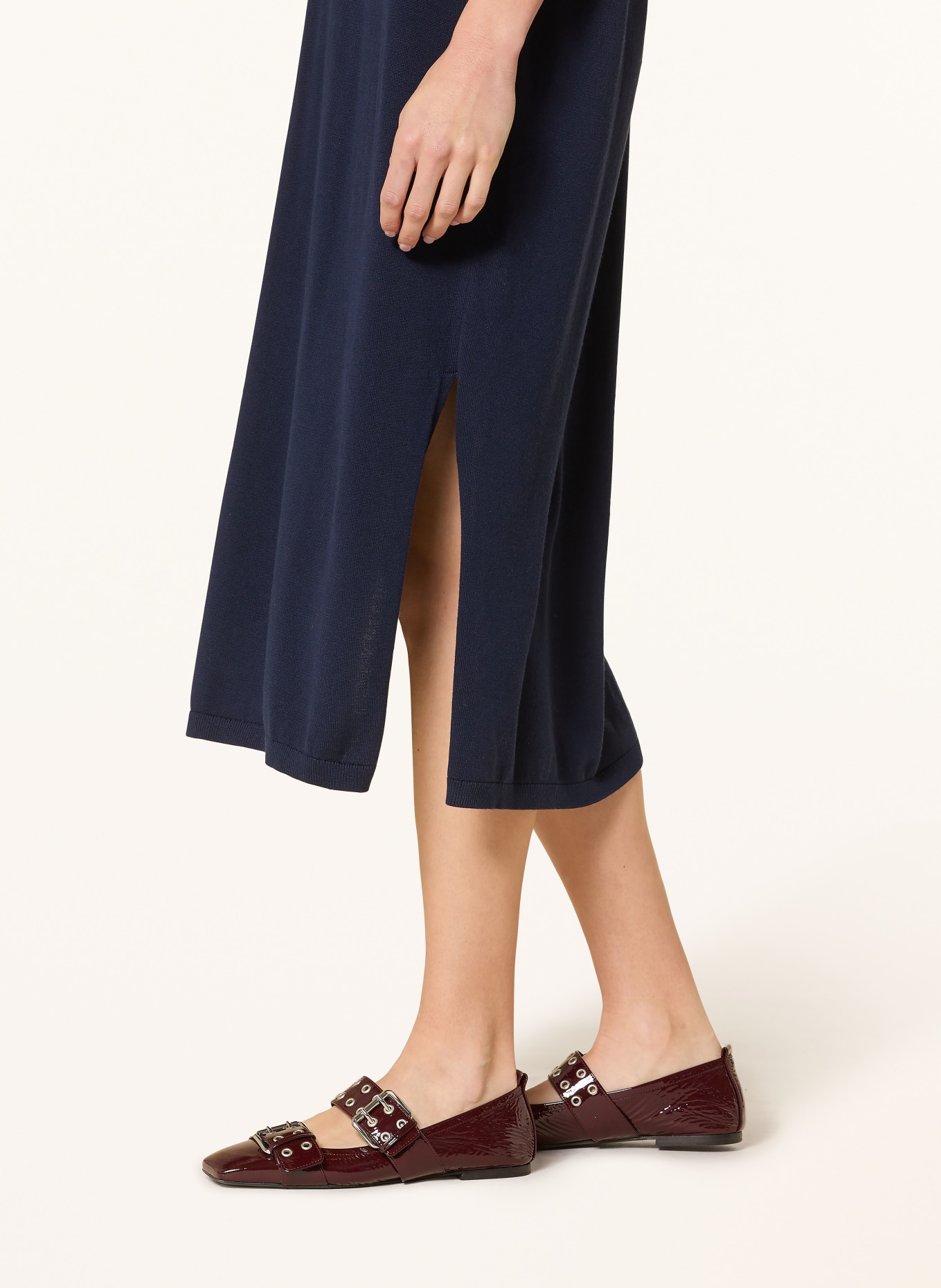 ARMEDANGELS sukienka z dzianiny: GRANATOWY