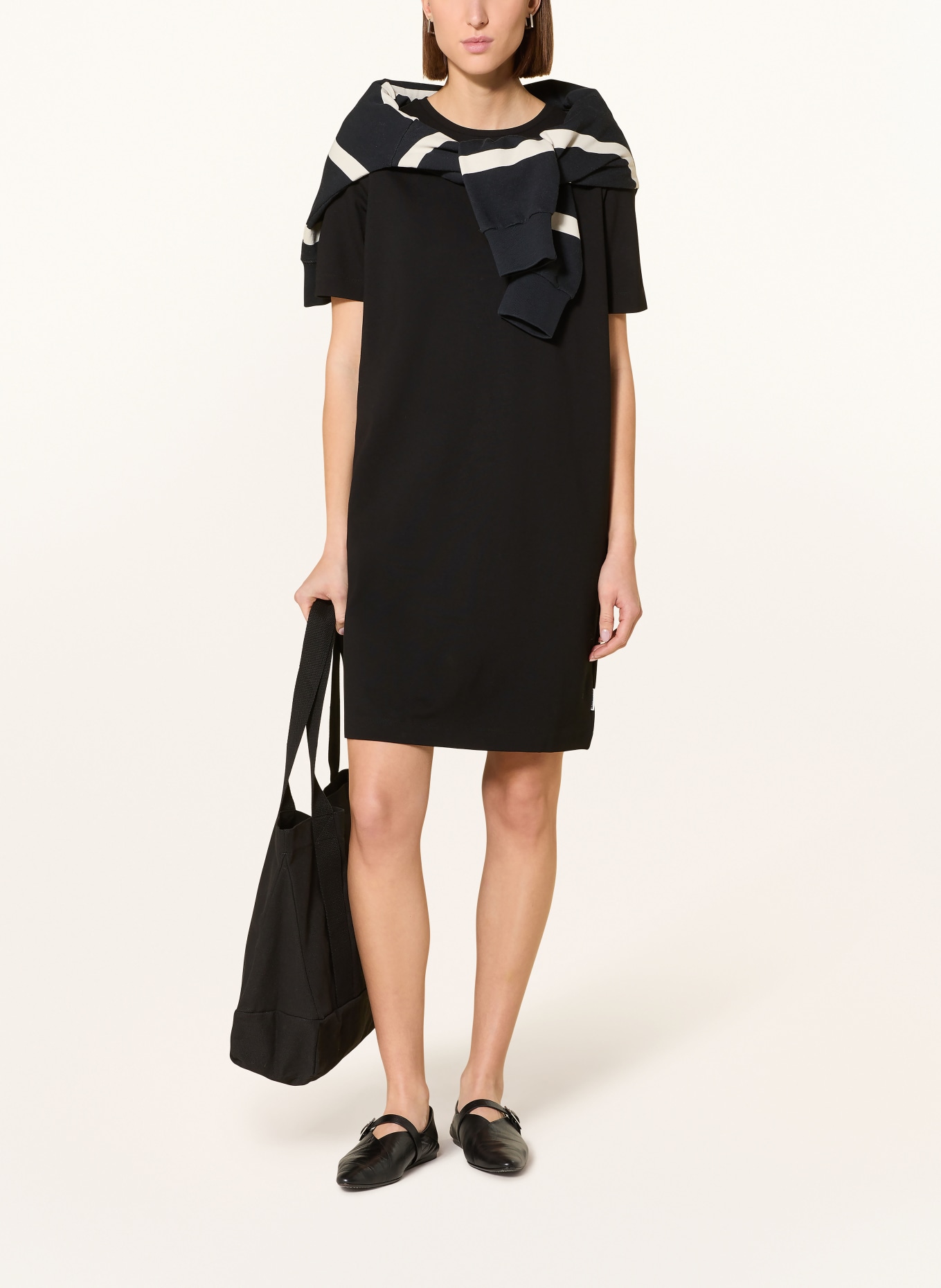 ARMEDANGELS Jerseykleid MAARILIANA: SCHWARZ