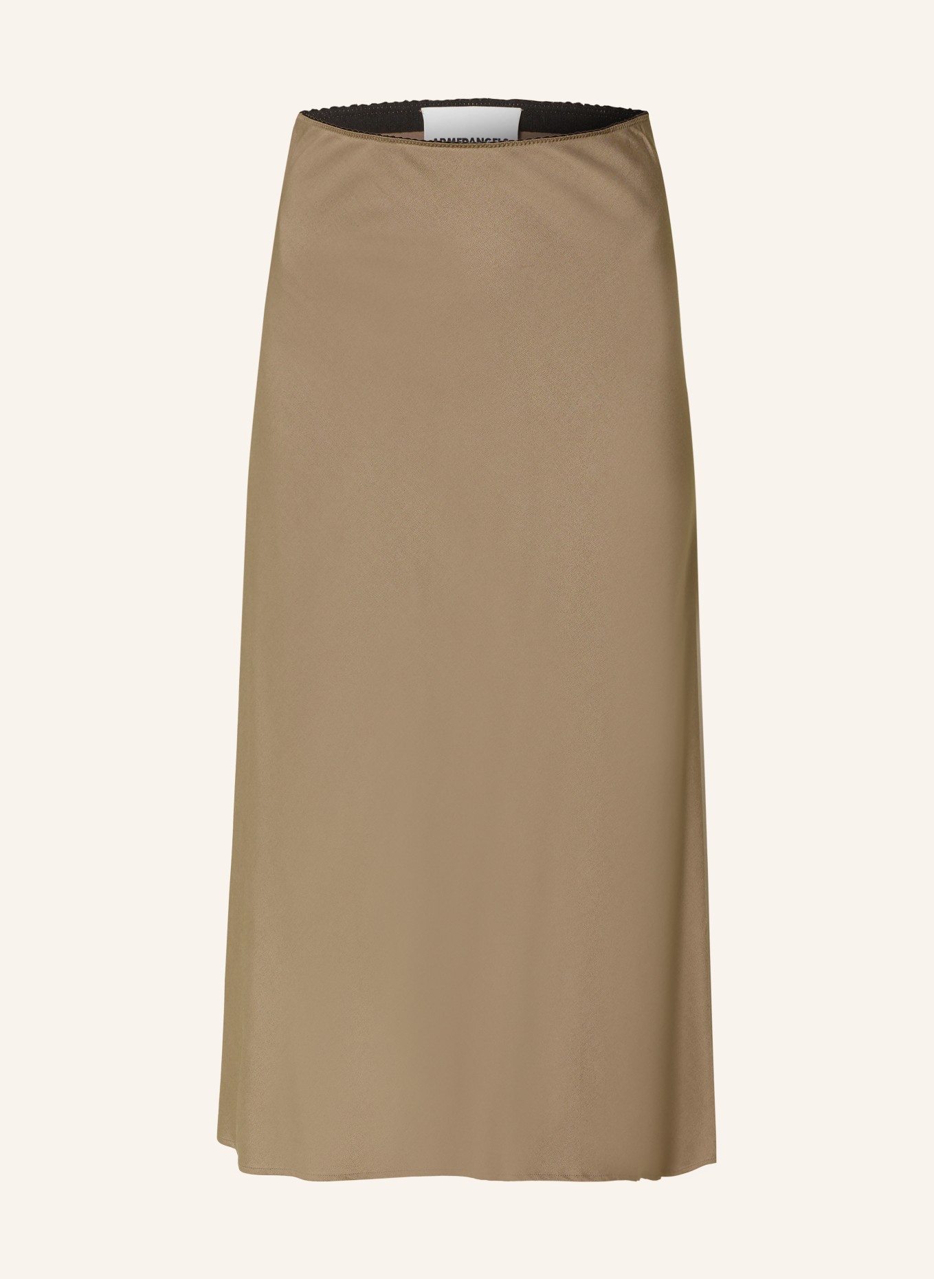 ARMEDANGELS Satinrock LENOVAA: KHAKI