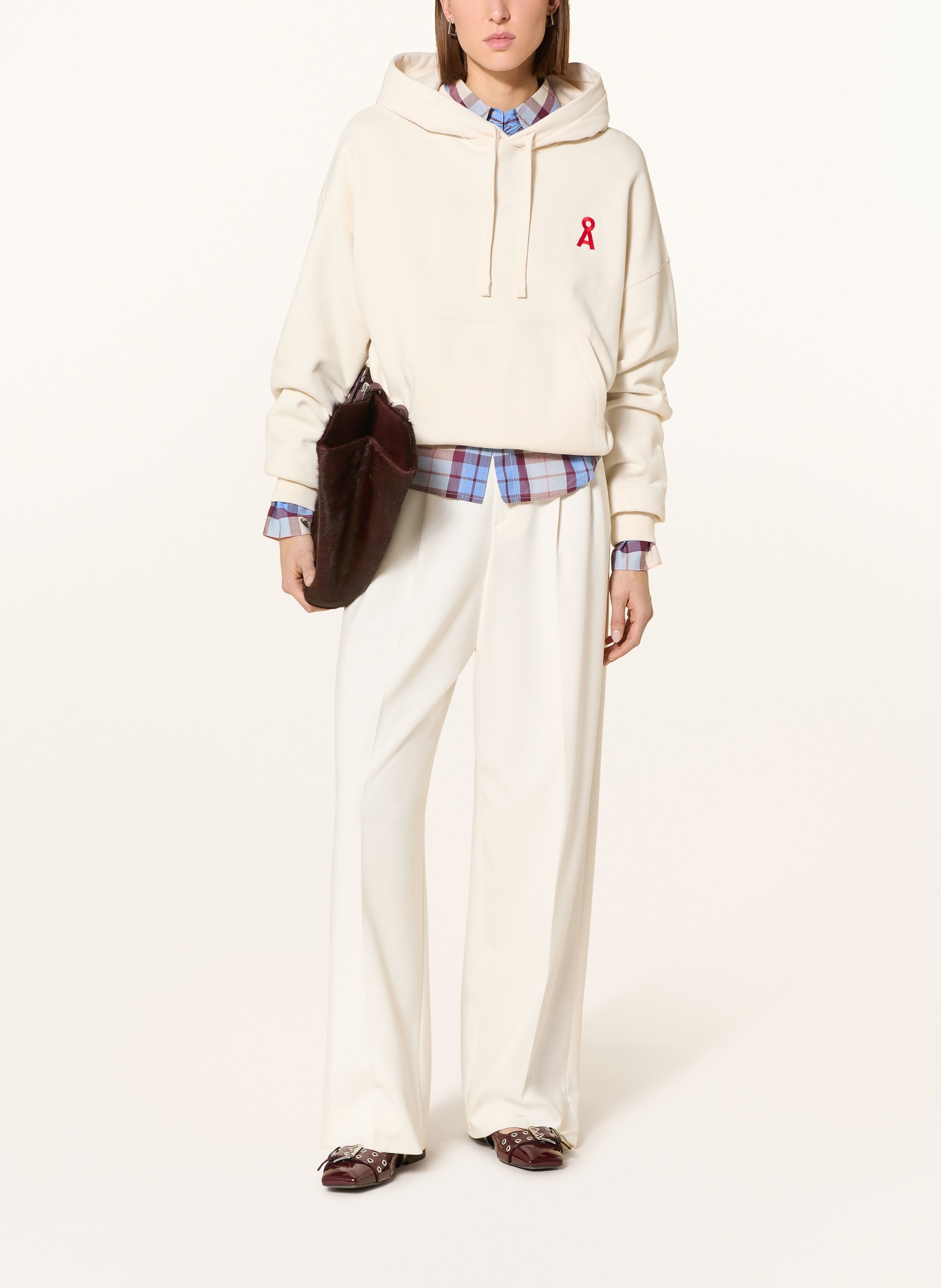 ARMEDANGELS Oversized-Hoodie FRANCISARAA: CREME