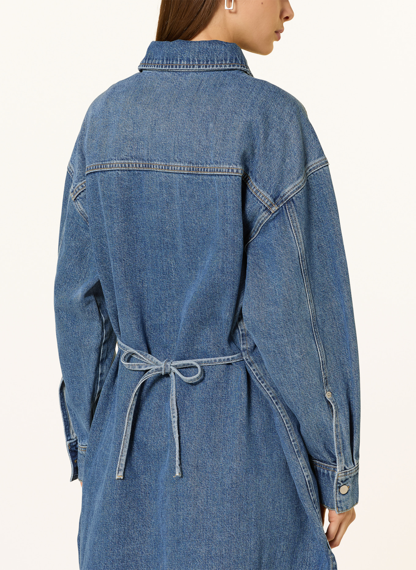 ARMEDANGELS džínové šaty: MODRÁ