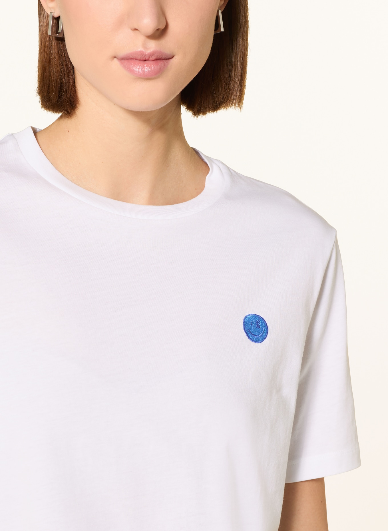 ARMEDANGELS T-Shirt LUALAA: WEISS