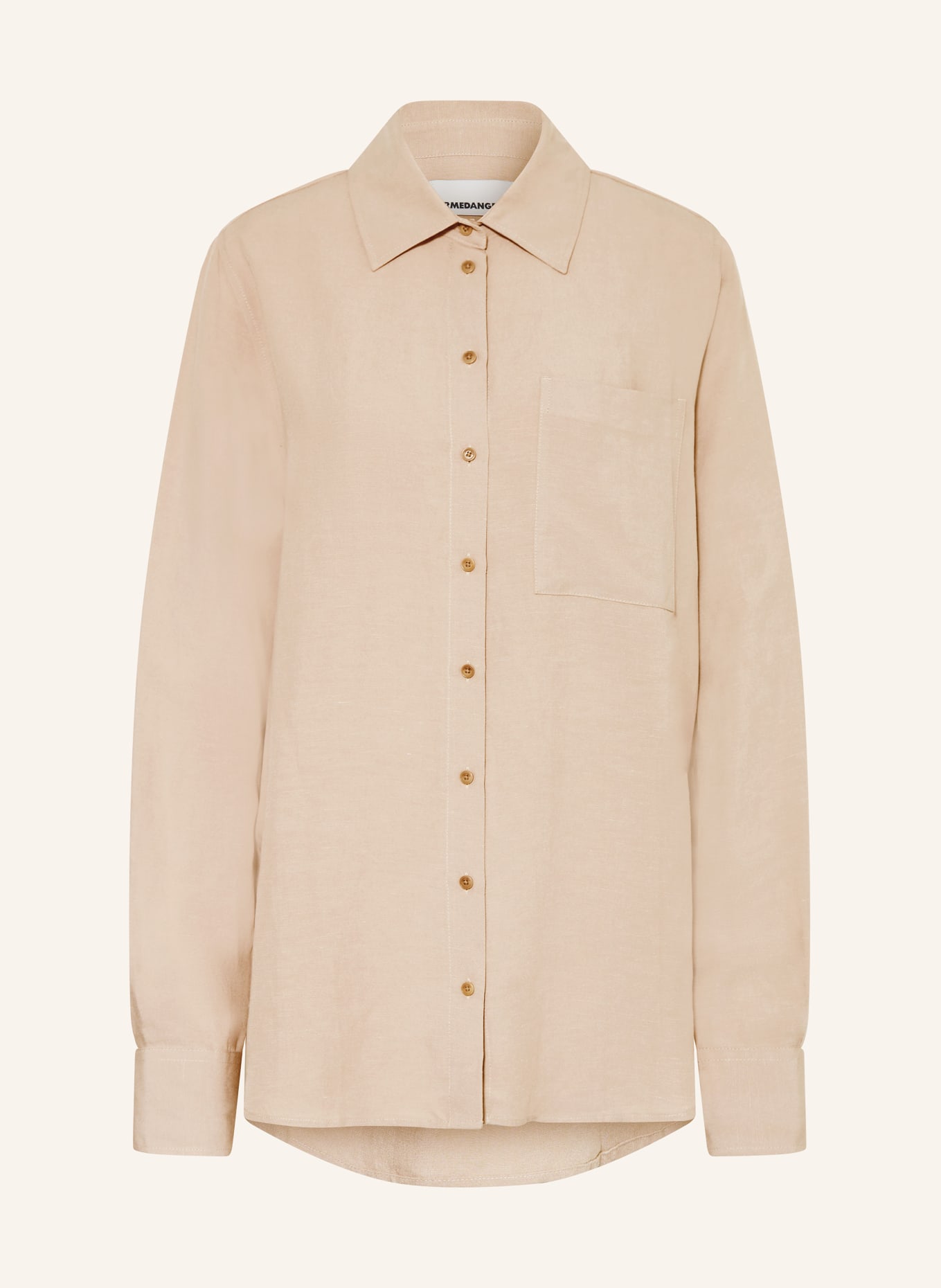 ARMEDANGELS Hemdbluse: BEIGE