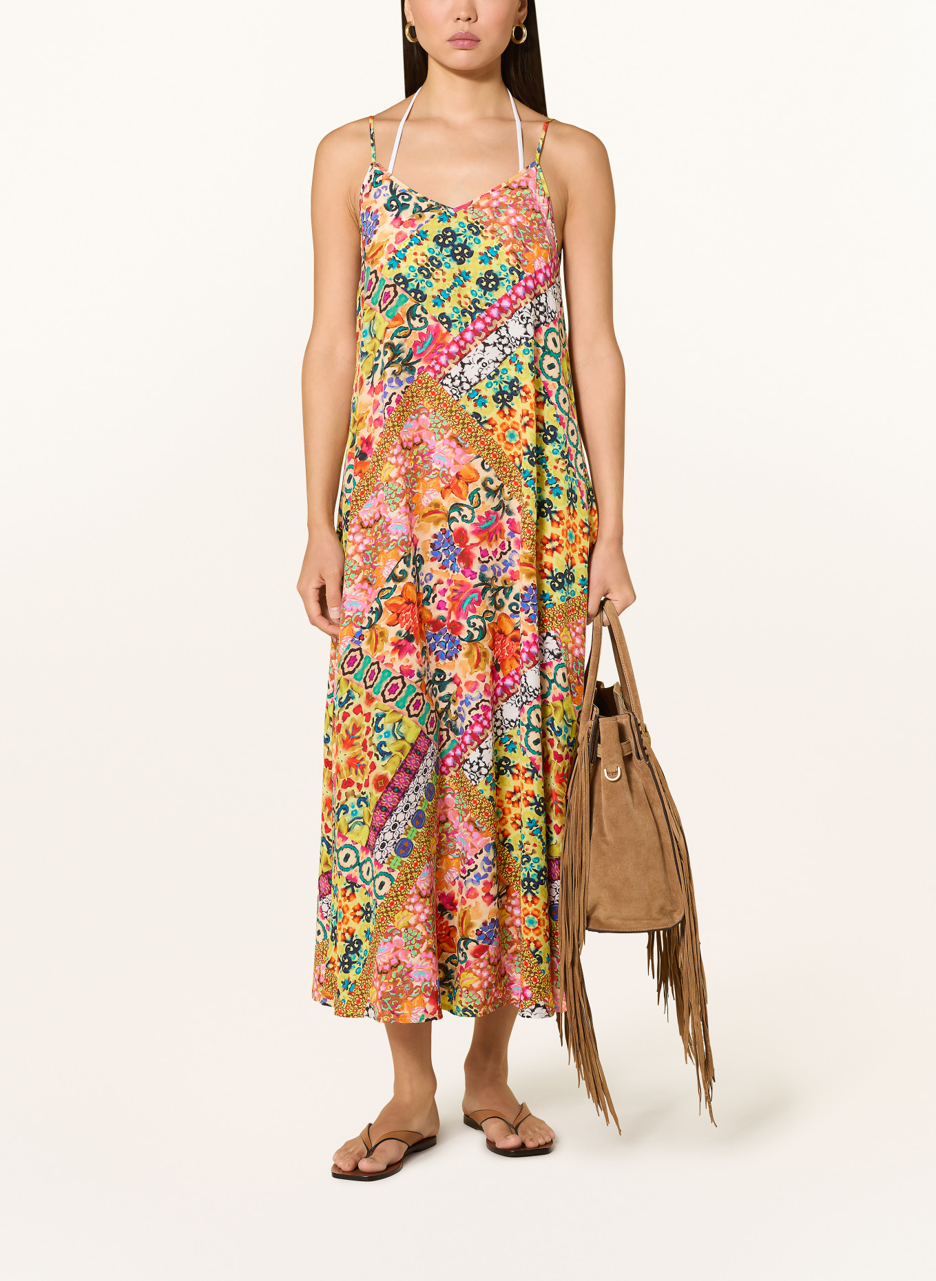 Lidea Strandjurk VIVA VIBE: GEEL / ORANJE / GROEN