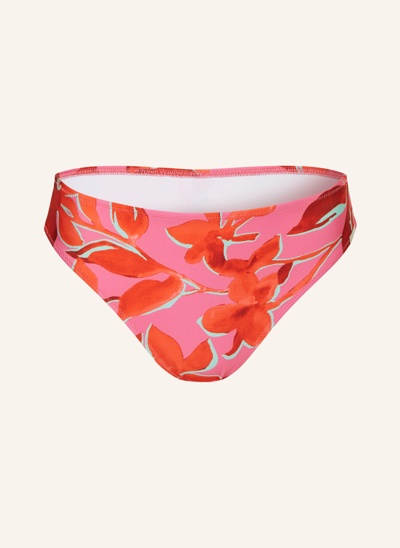 Lidea Základní bikiny FUSED FLORALS: RŮŽOVÁ / ČERVENÁ / MÁTOVÁ