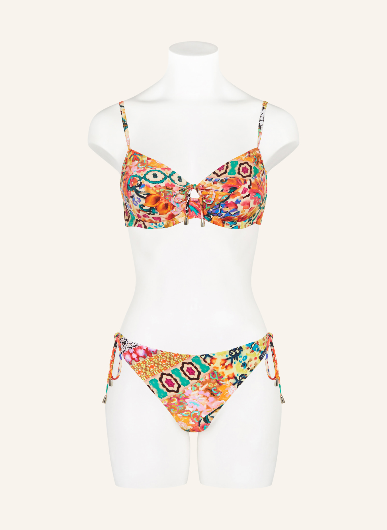 Lidea Triangel-Bikini-Slip VIVA VIBE: ORANGE / PINK / BLAU