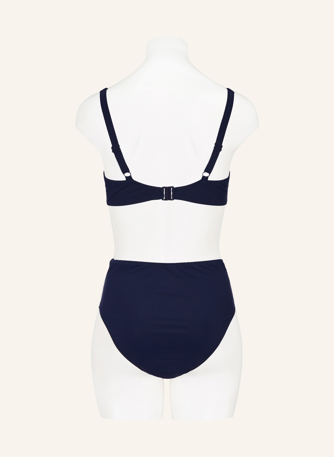 Lidea Gorset bikini NAUTIC EDGE: GRANATOWY / BIAŁY