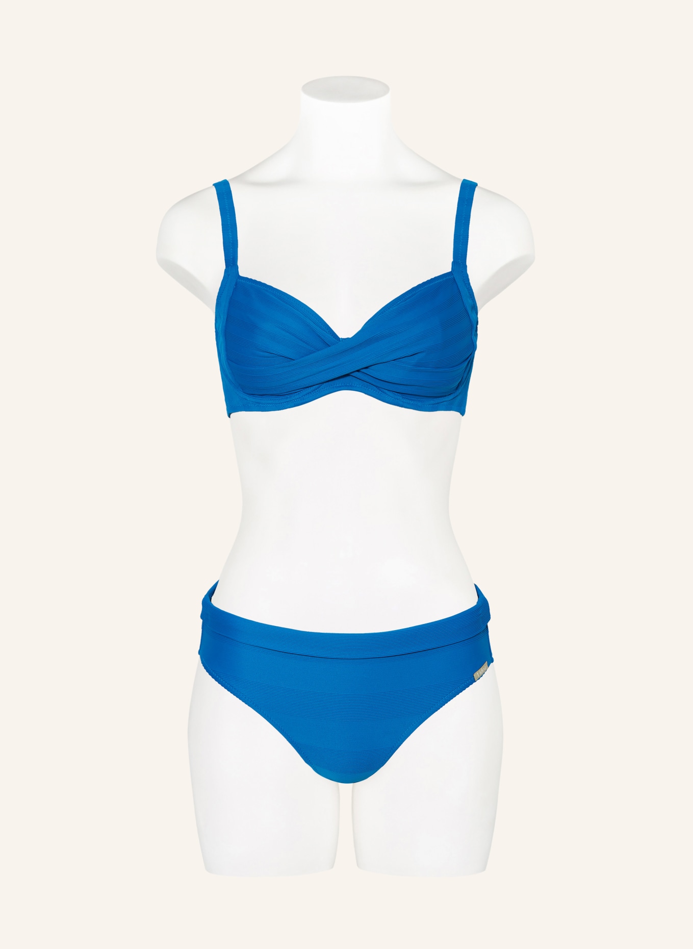 Lidea Základní bikiny LINEAR CODE: MODRÁ