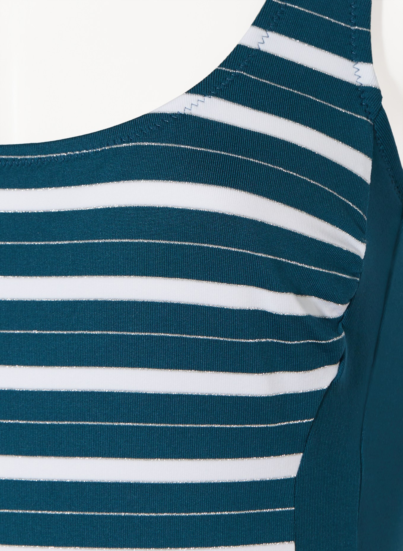 Lidea Badpak STRIVE STRIPE: PETROL / ZILVER / WIT