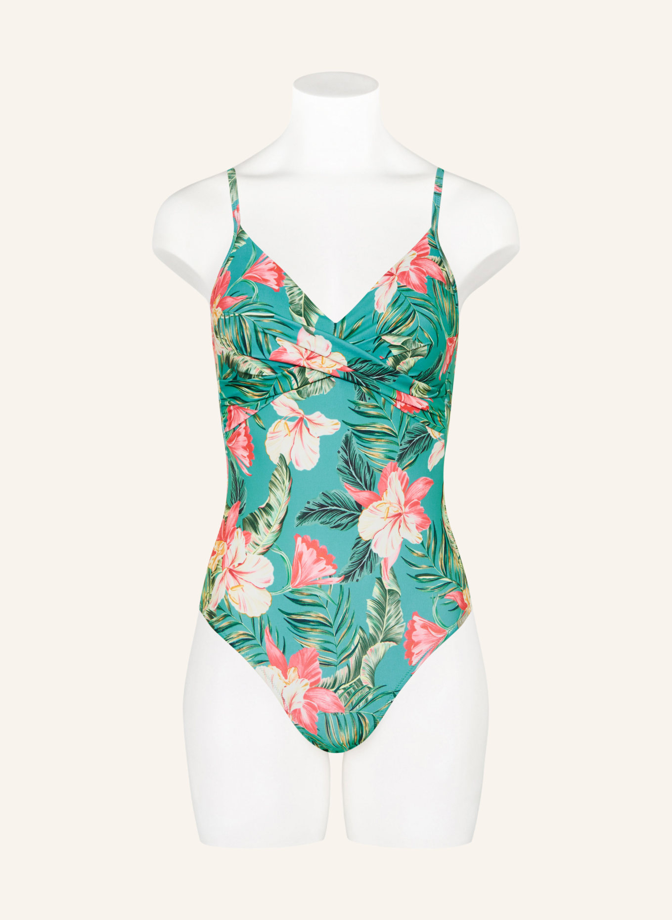 Lidea Strój kąpielowy TROPIC JOY: ZIELONY / JASNOCZERWONY / JASNOŻÓŁTY