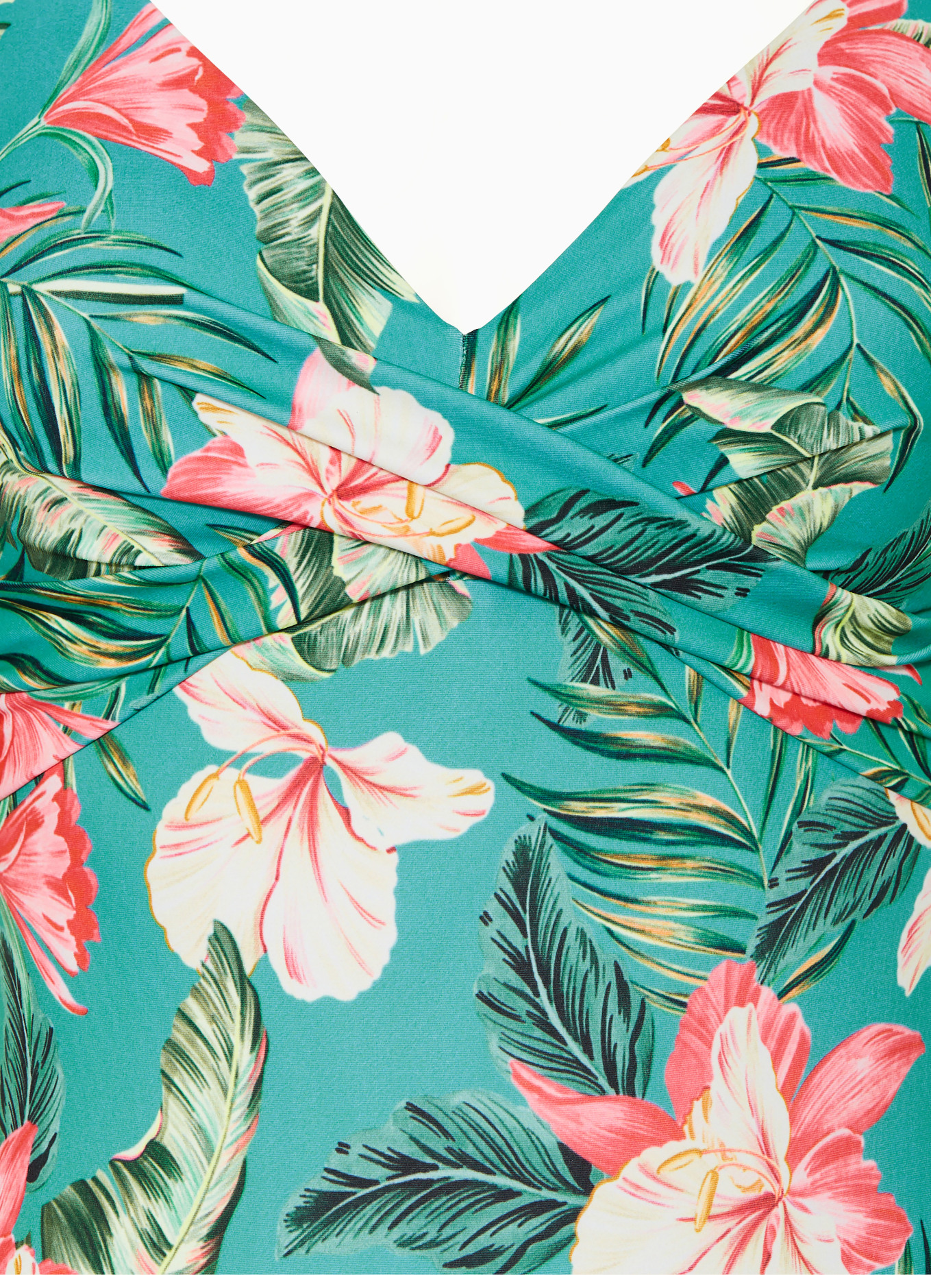 Lidea Strój kąpielowy TROPIC JOY: ZIELONY / JASNOCZERWONY / JASNOŻÓŁTY