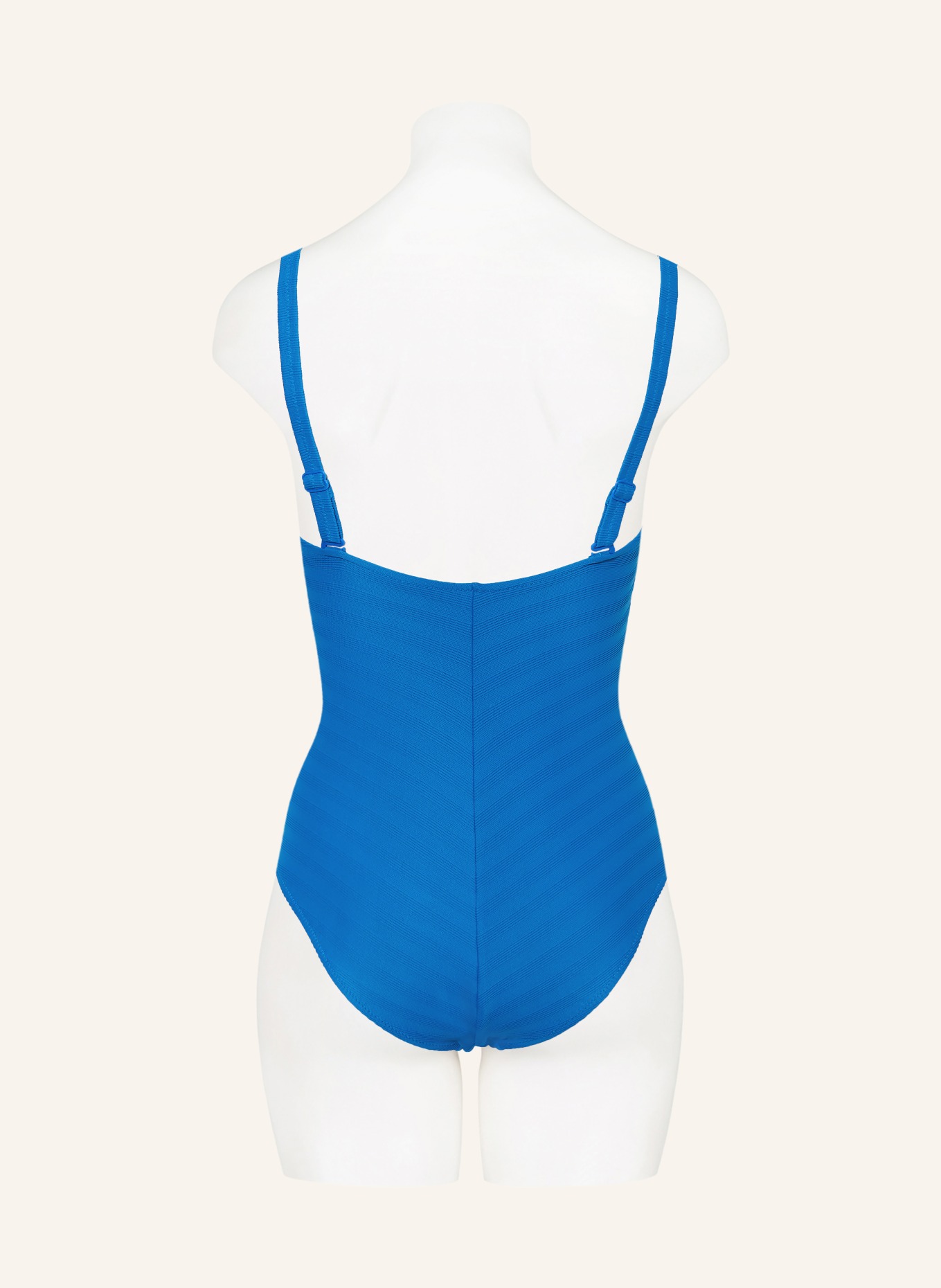 Lidea LINEAR CODE swimsuit: BLUE