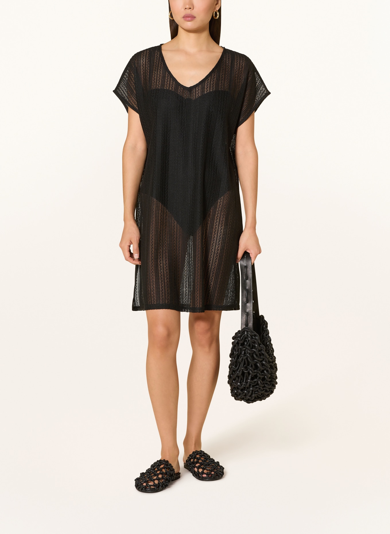 Lidea Strandkleid: SCHWARZ