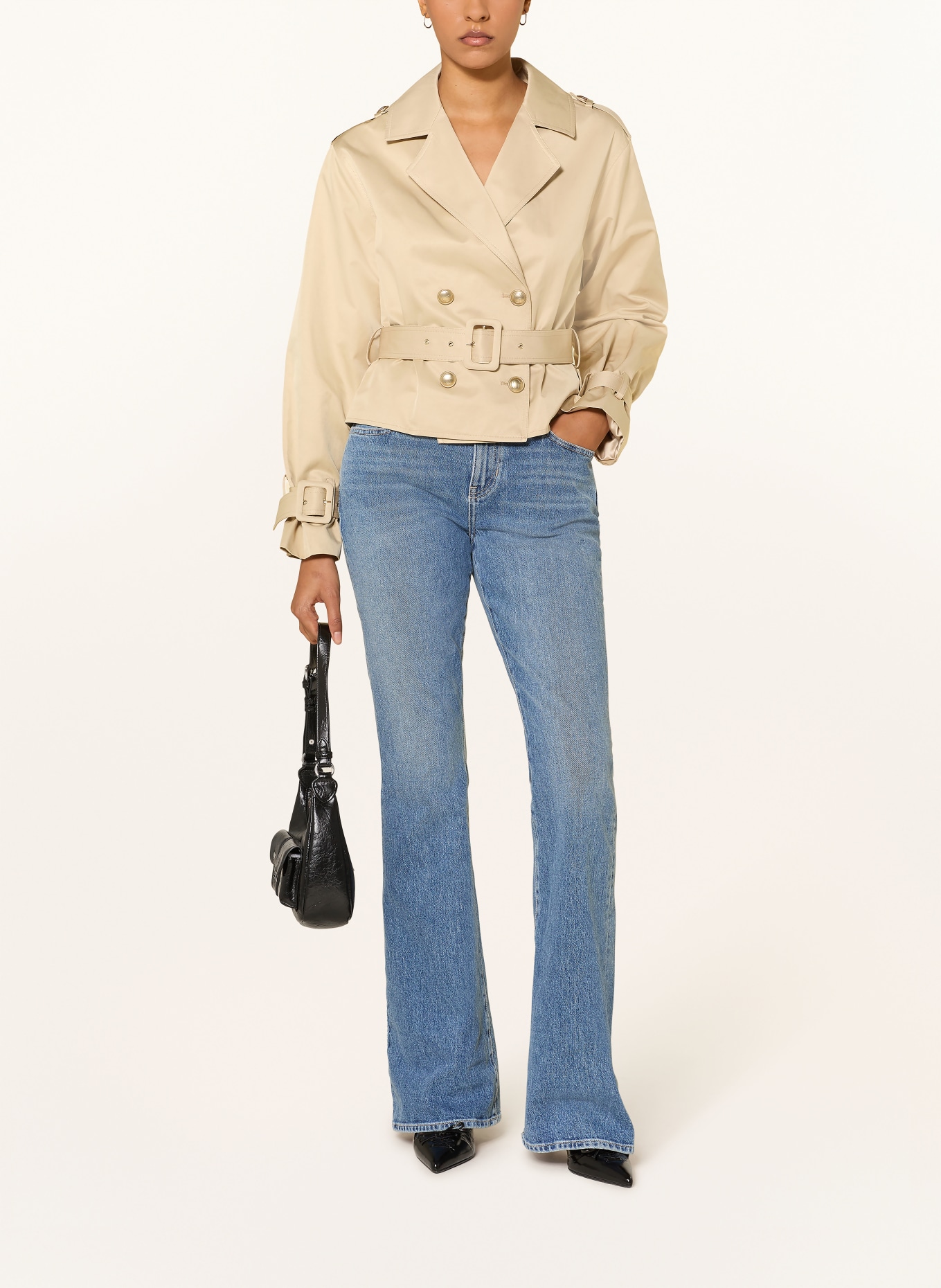 GUESS Trench-Jacke FATOU: BEIGE