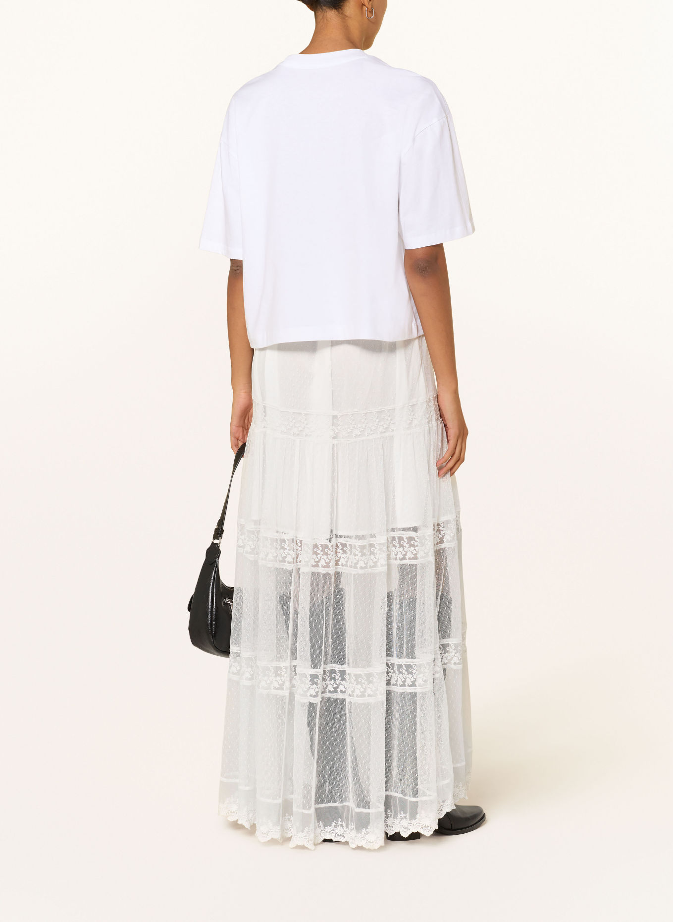 GUESS Spitzenrock BRUNELLA: CREME