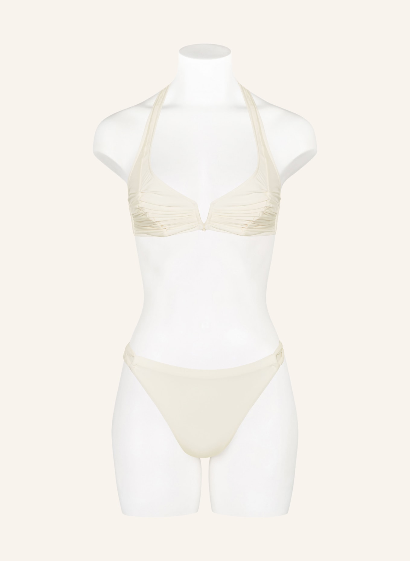 MARYAN MEHLHORN Basic-Bikini-Hose SOUFLÈ: ECRU