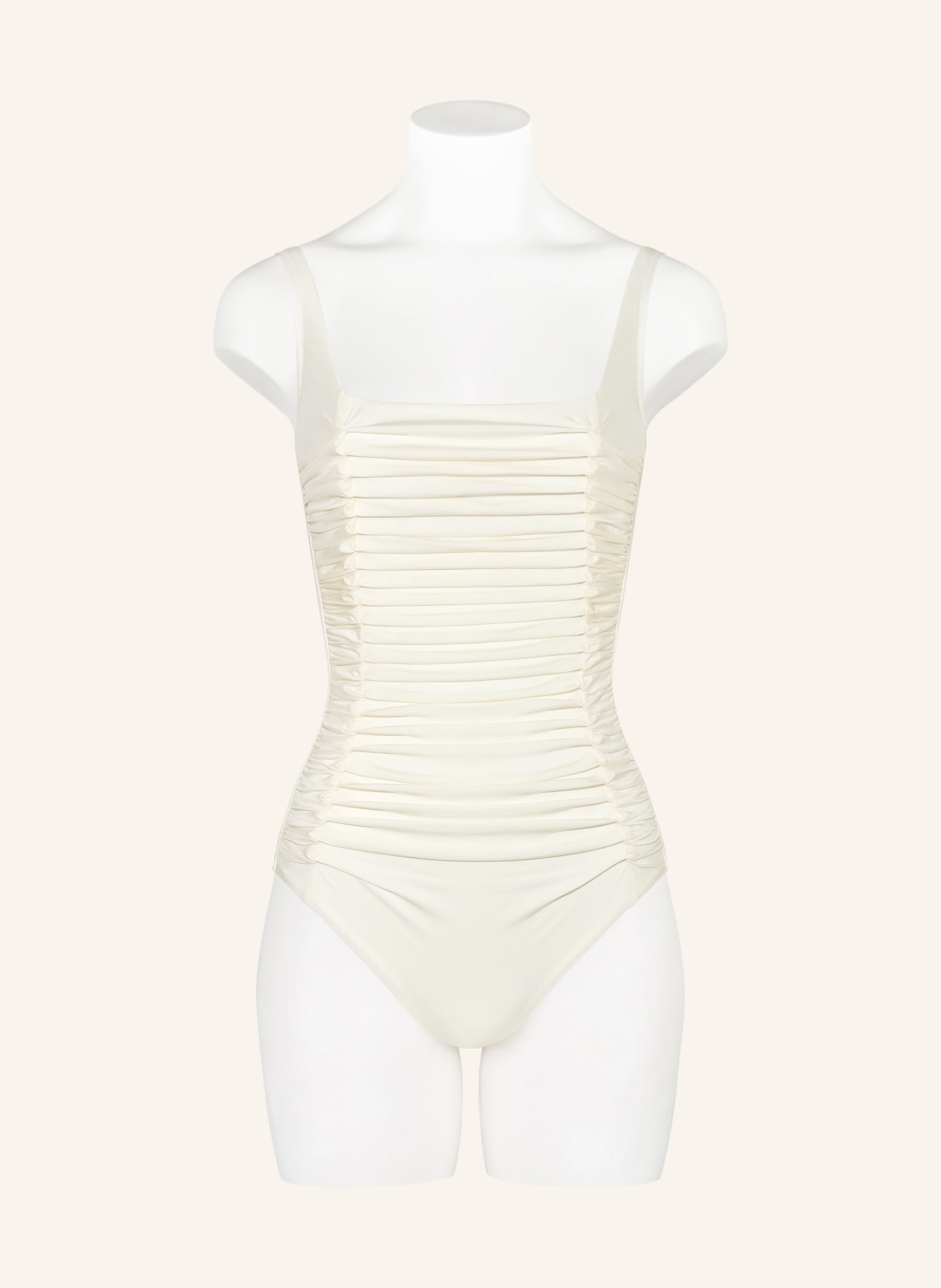 MARYAN MEHLHORN Bügel-Badeanzug SOUFLÈE: ECRU