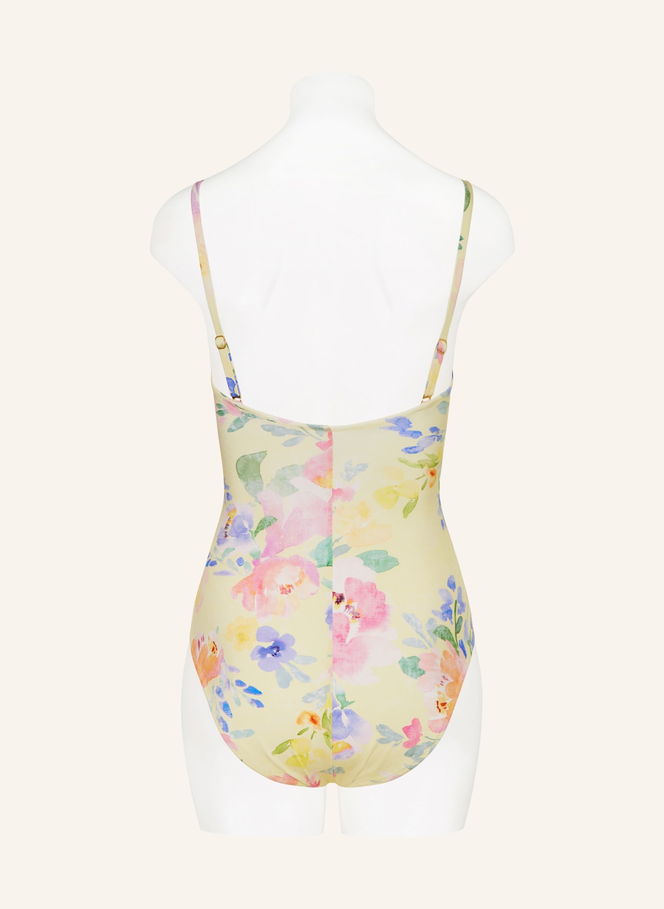 MARYAN MEHLHORN Badeanzug FLORESSENCE: HELLGELB / ROSA / HELLGRÜN