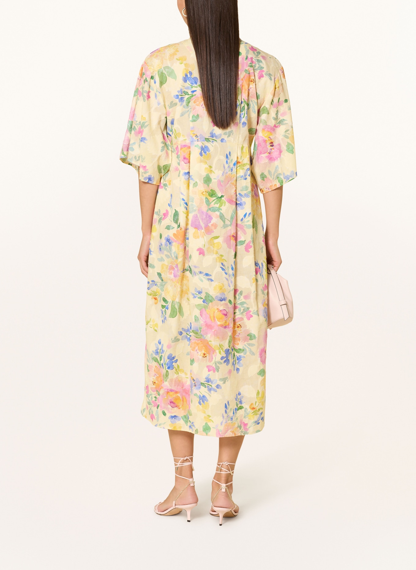 MARYAN MEHLHORN Strandkleid FLORESSENCE: HELLGELB / GRÜN / BLAU