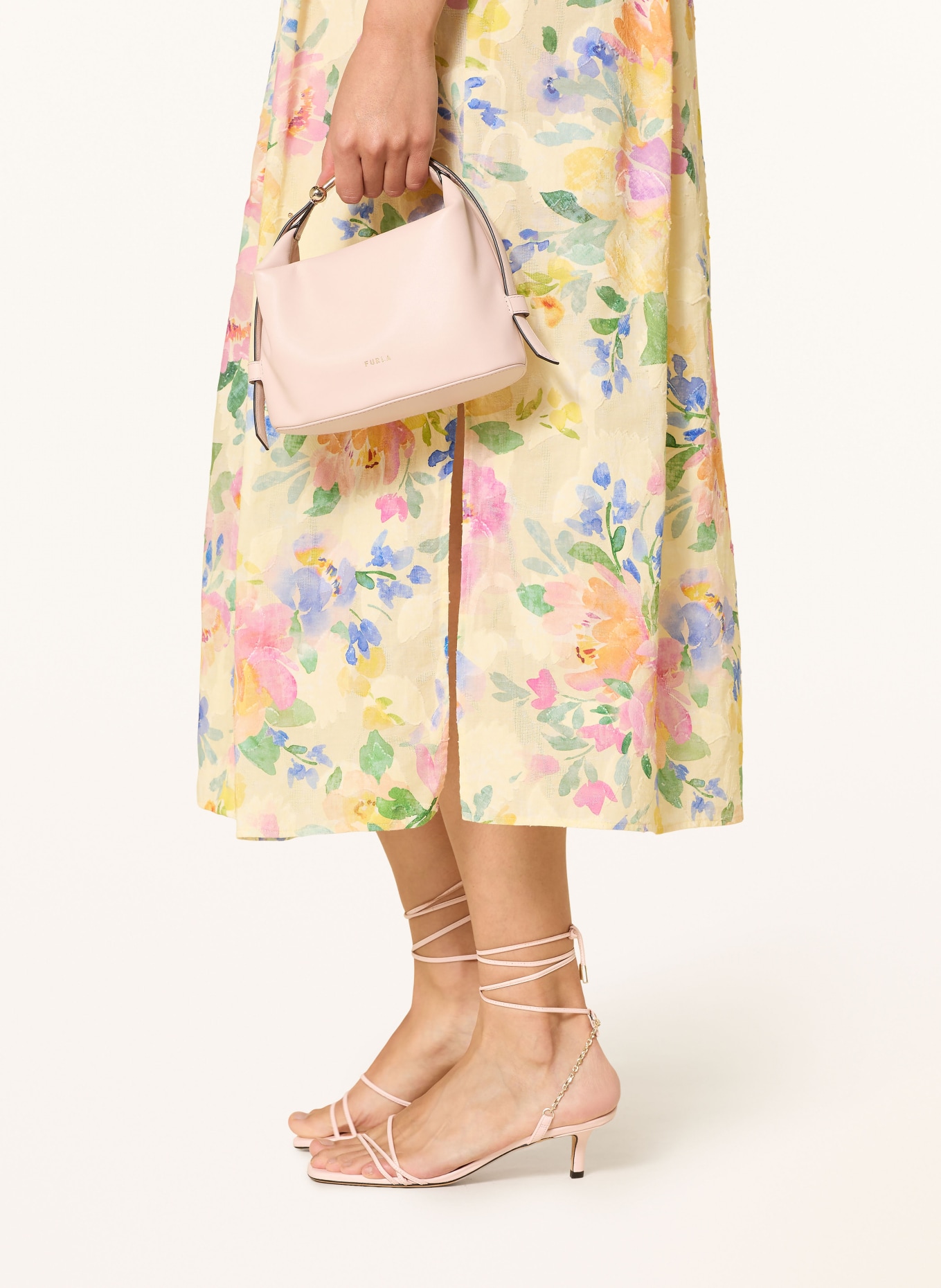 MARYAN MEHLHORN Strandkleid FLORESSENCE: HELLGELB / GRÜN / BLAU