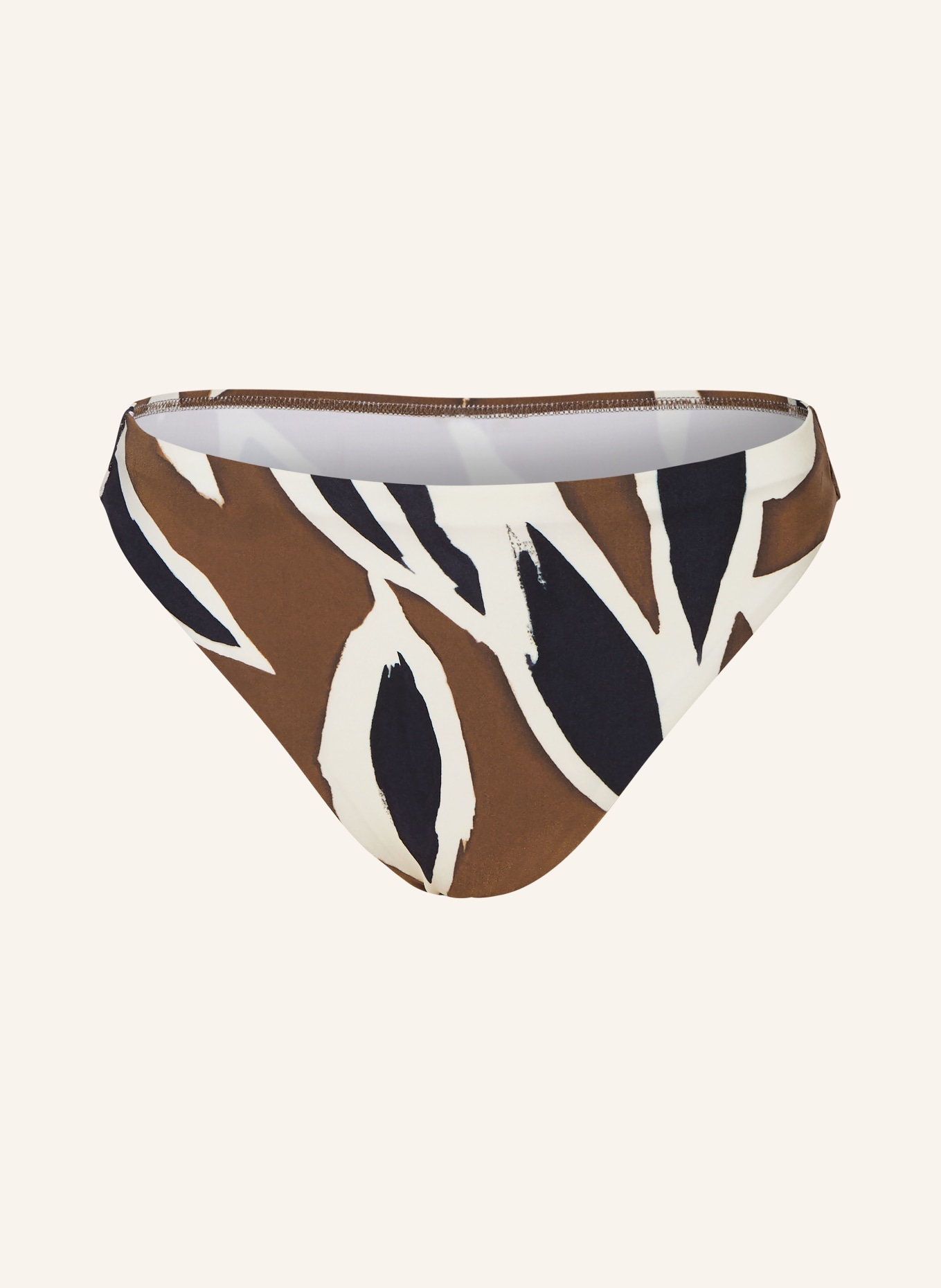 MARYAN MEHLHORN Basic-Bikini-Hose NOMADE: BRAUN / WEISS / SCHWARZ