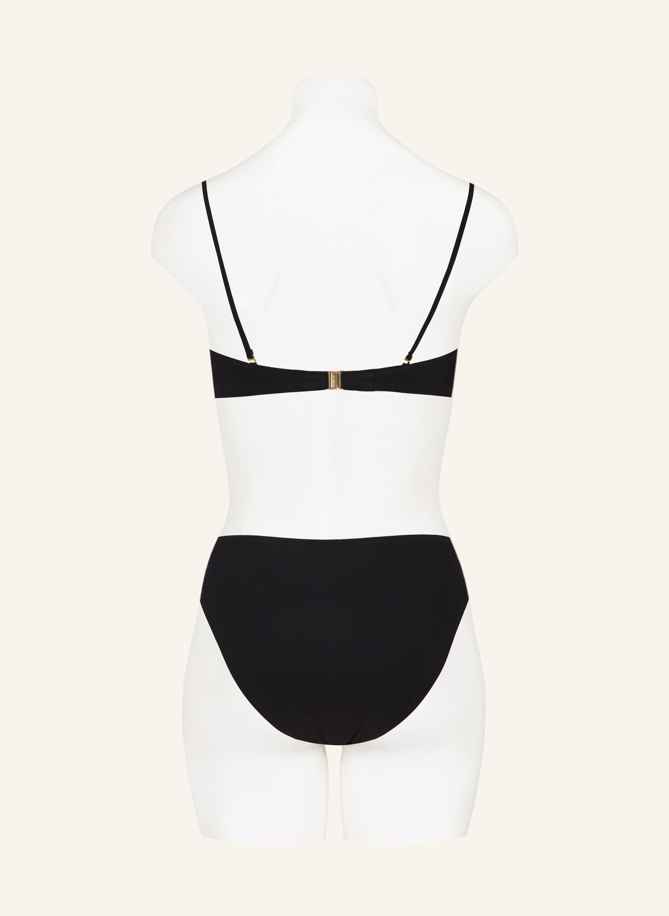 MARYAN MEHLHORN Basic-Bikini-Hose SILHOUET: SCHWARZ