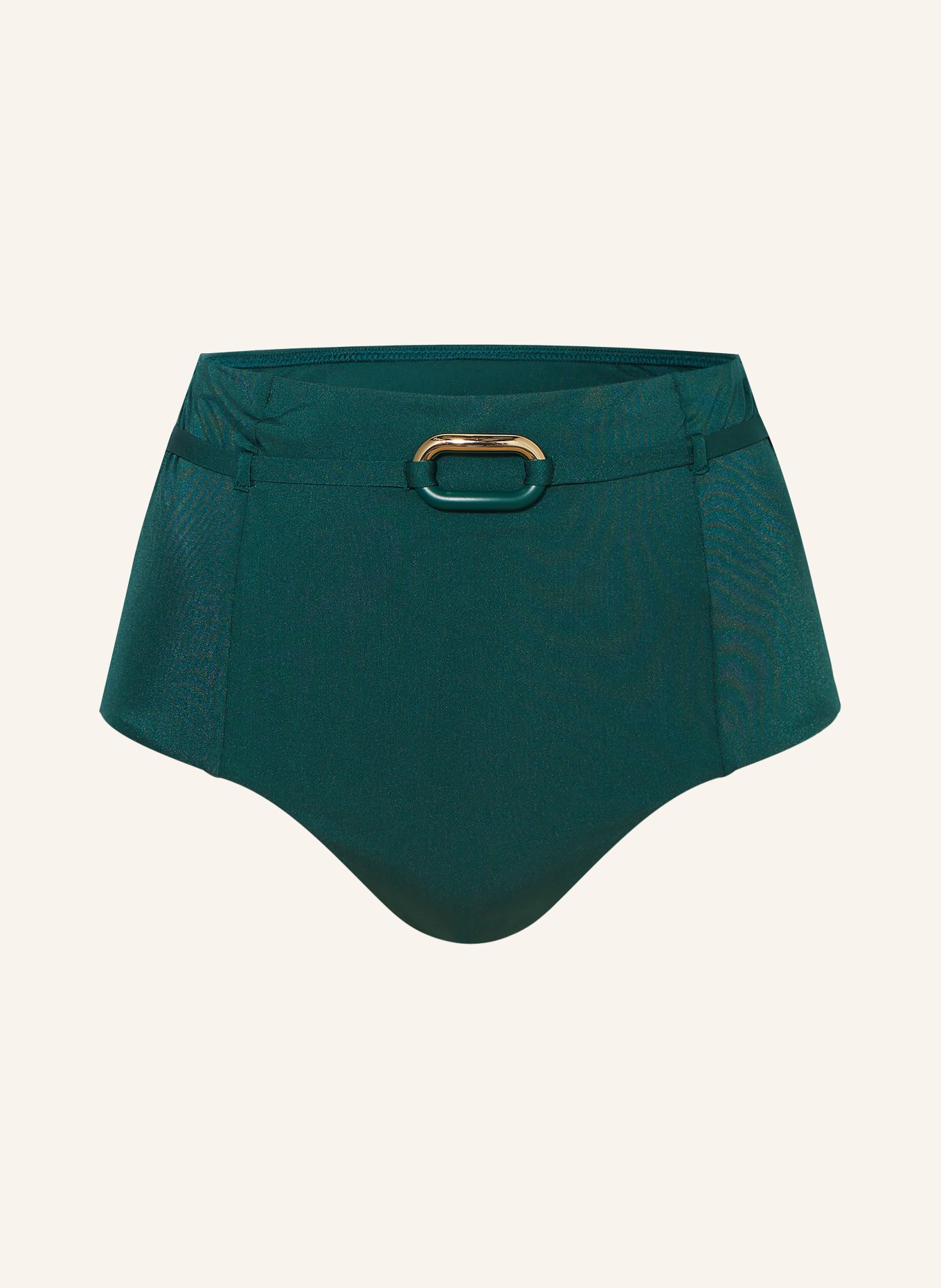 MARYAN MEHLHORN Highwaist-Bikini-Hose SILHOUET: GRÜN