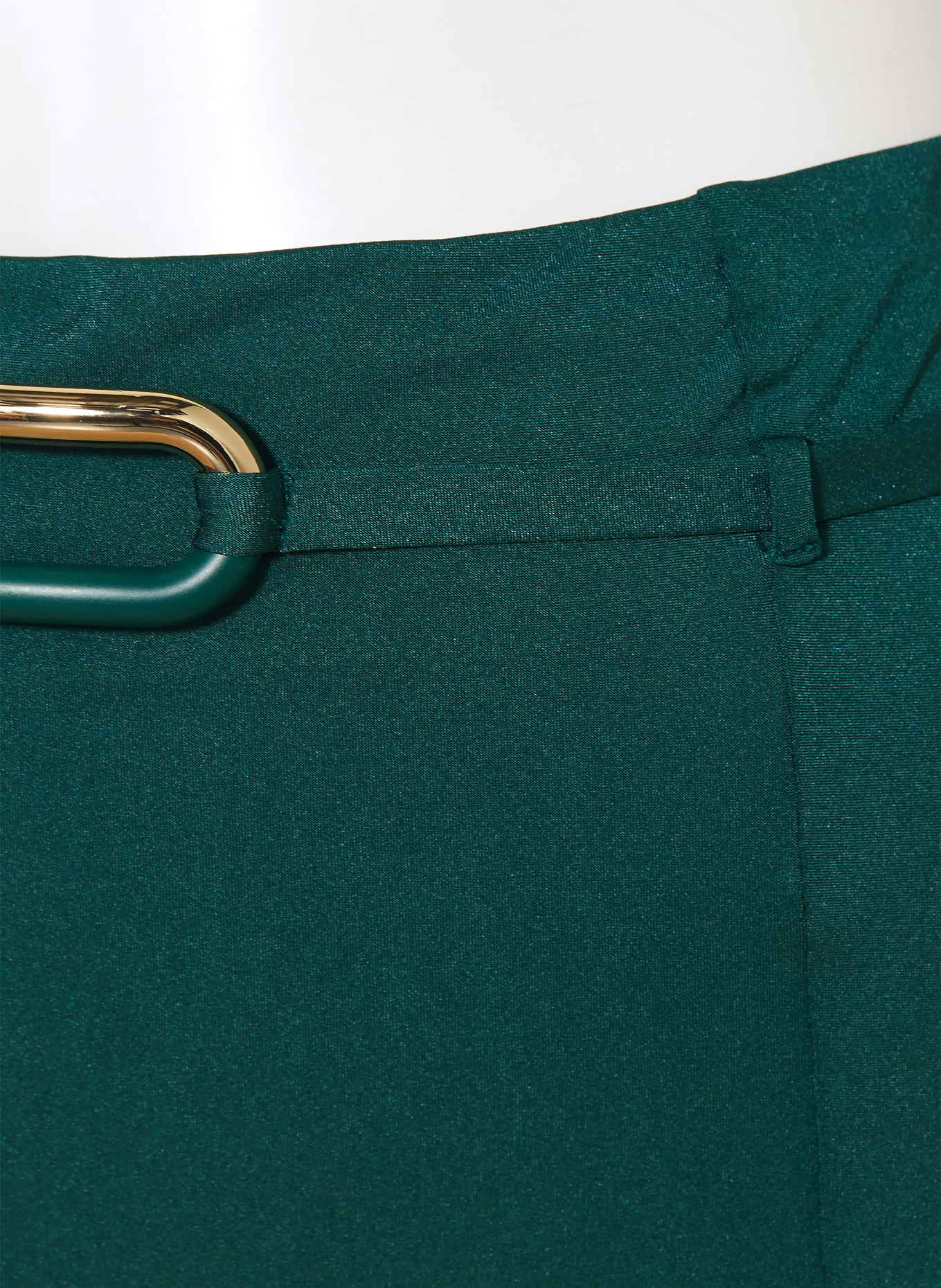 MARYAN MEHLHORN Highwaist-Bikini-Hose SILHOUET: GRÜN