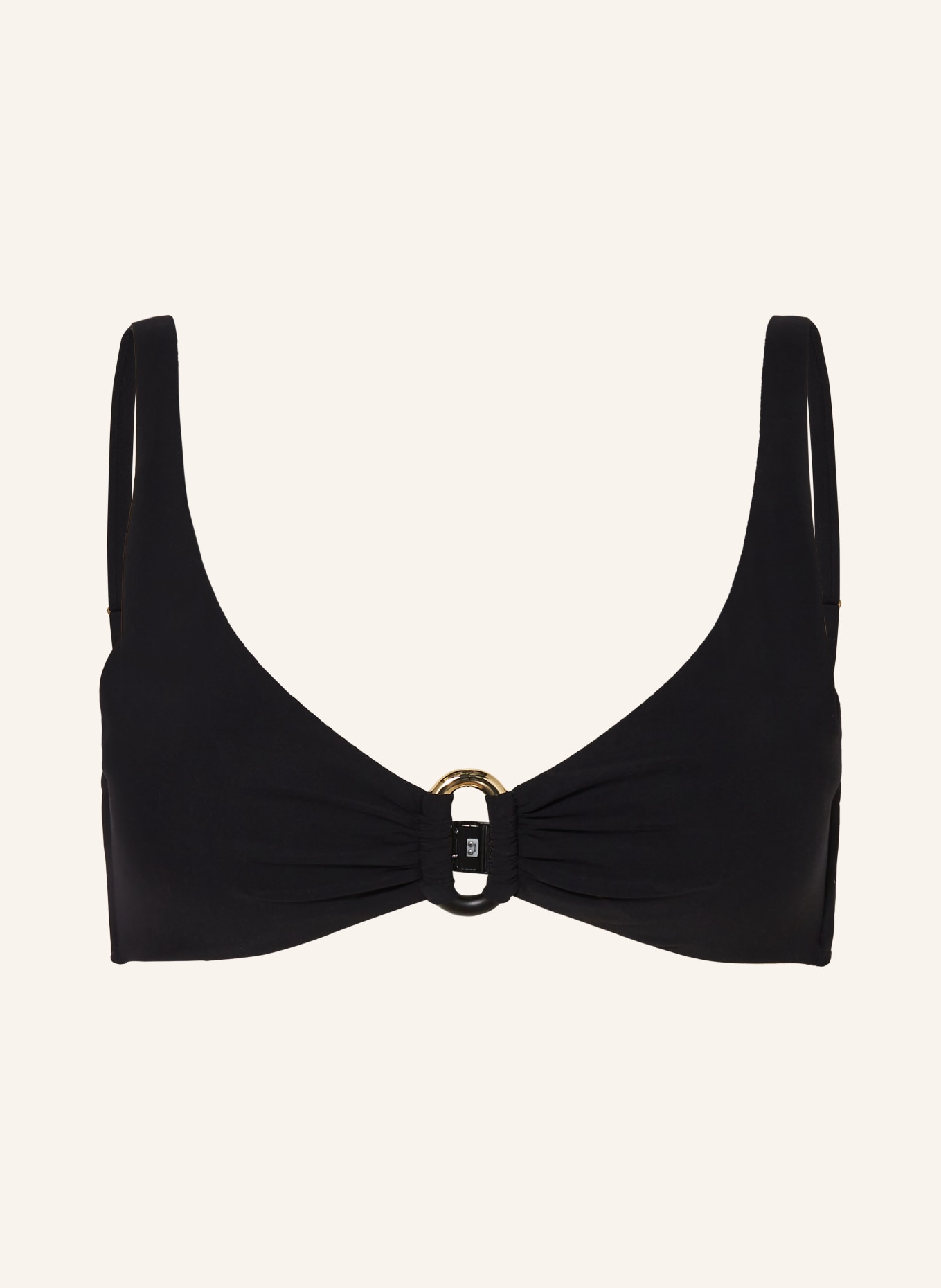MARYAN MEHLHORN Bralette bikini top SILHOUET: CZARNY