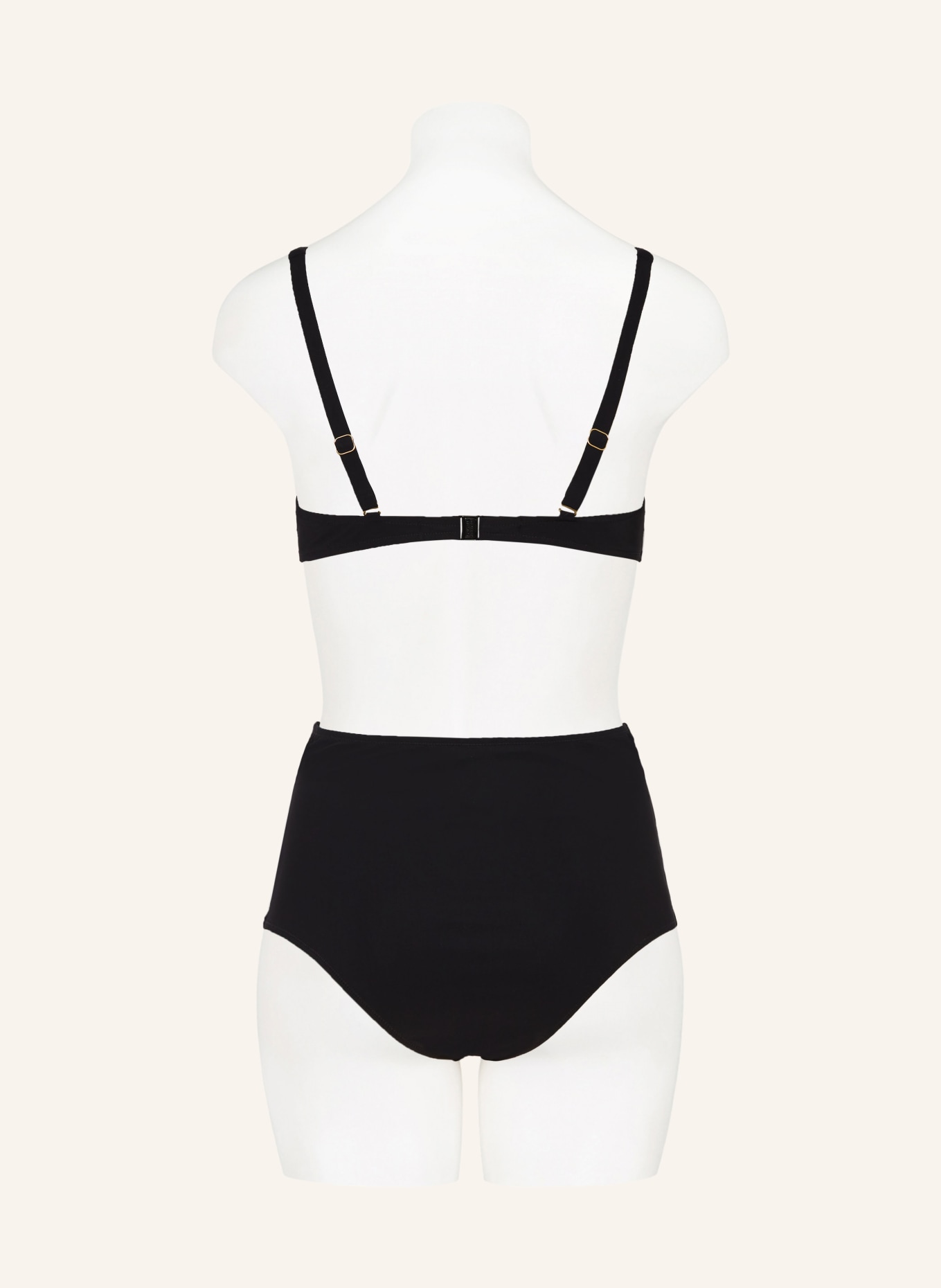 MARYAN MEHLHORN Bralette bikini top SILHOUET: CZARNY