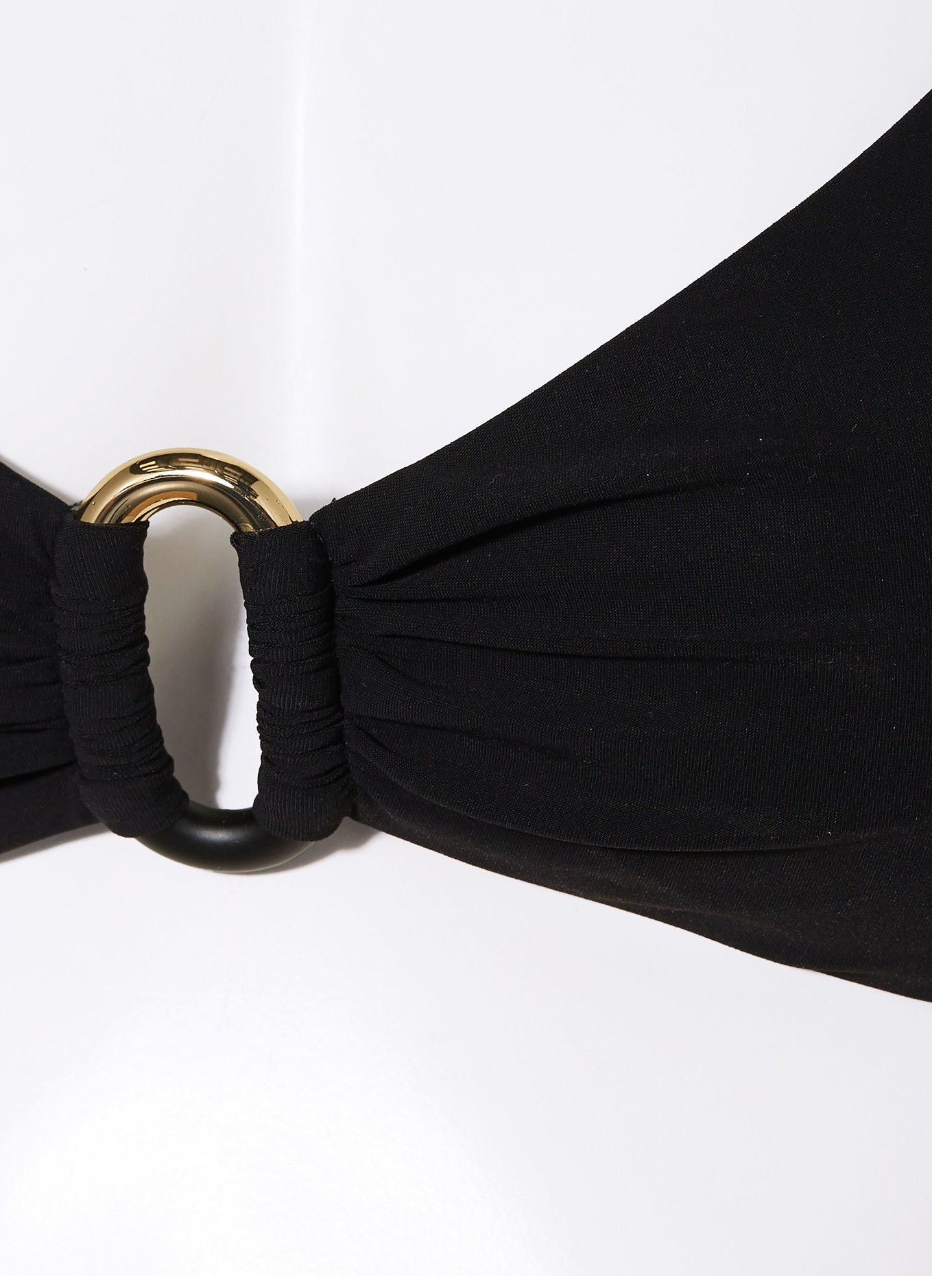 MARYAN MEHLHORN Bralette bikini top SILHOUET: CZARNY