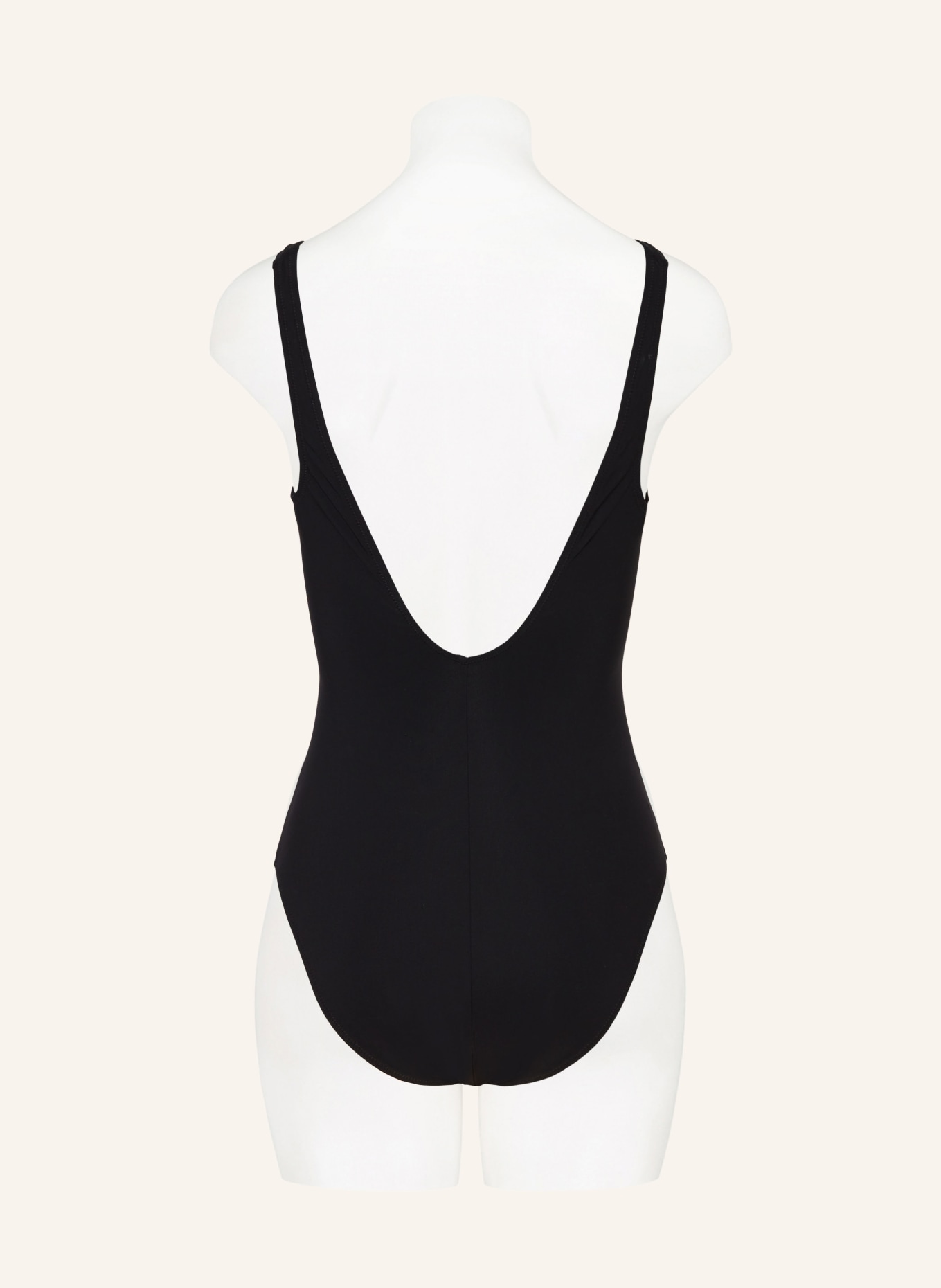 MARYAN MEHLHORN MONOMAR underwire swimsuit: BLACK / WHITE